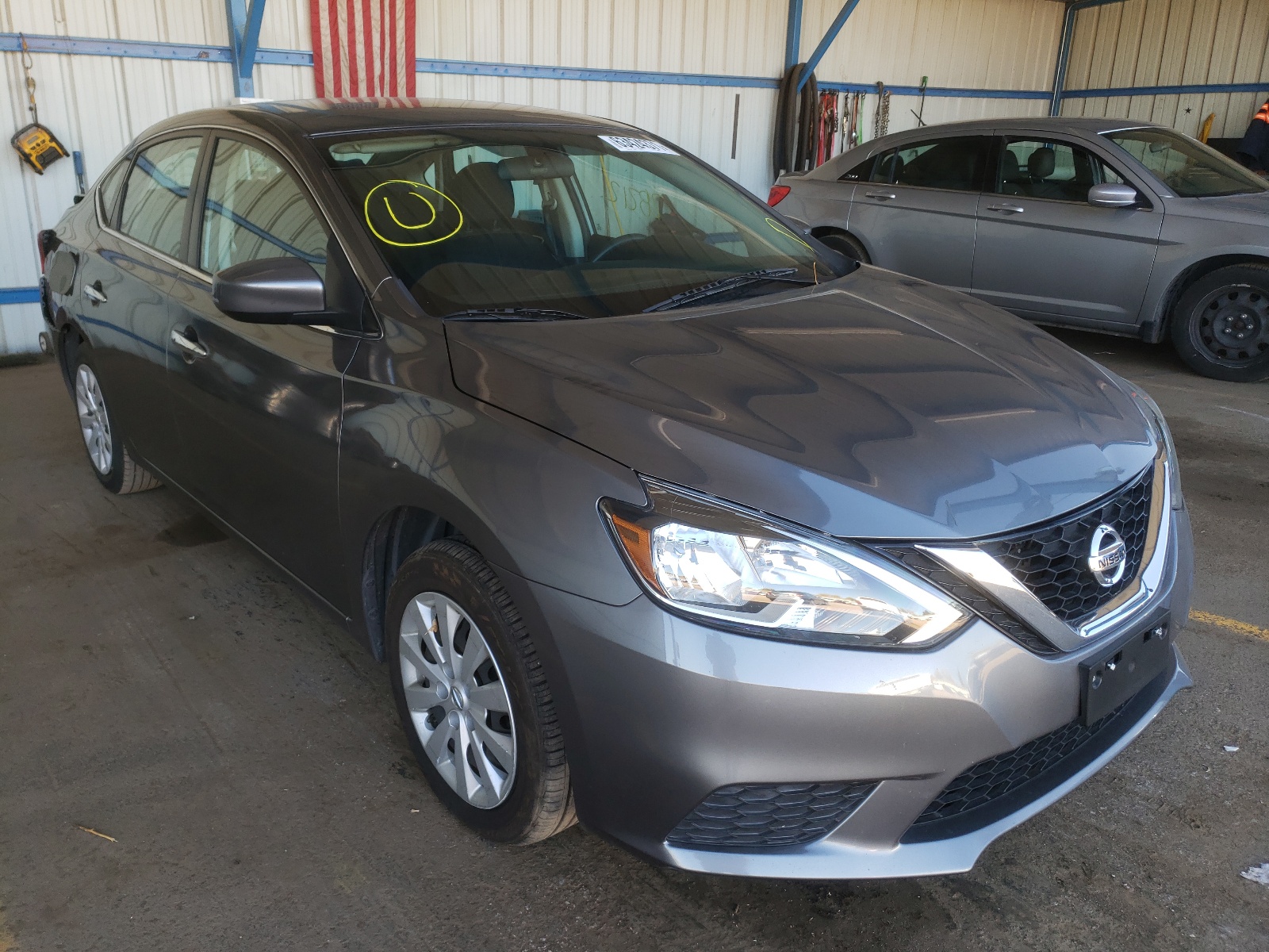 NISSAN SENTRA S 2016 with VIN 3N1AB7AP2GL652637 - Photo from auction