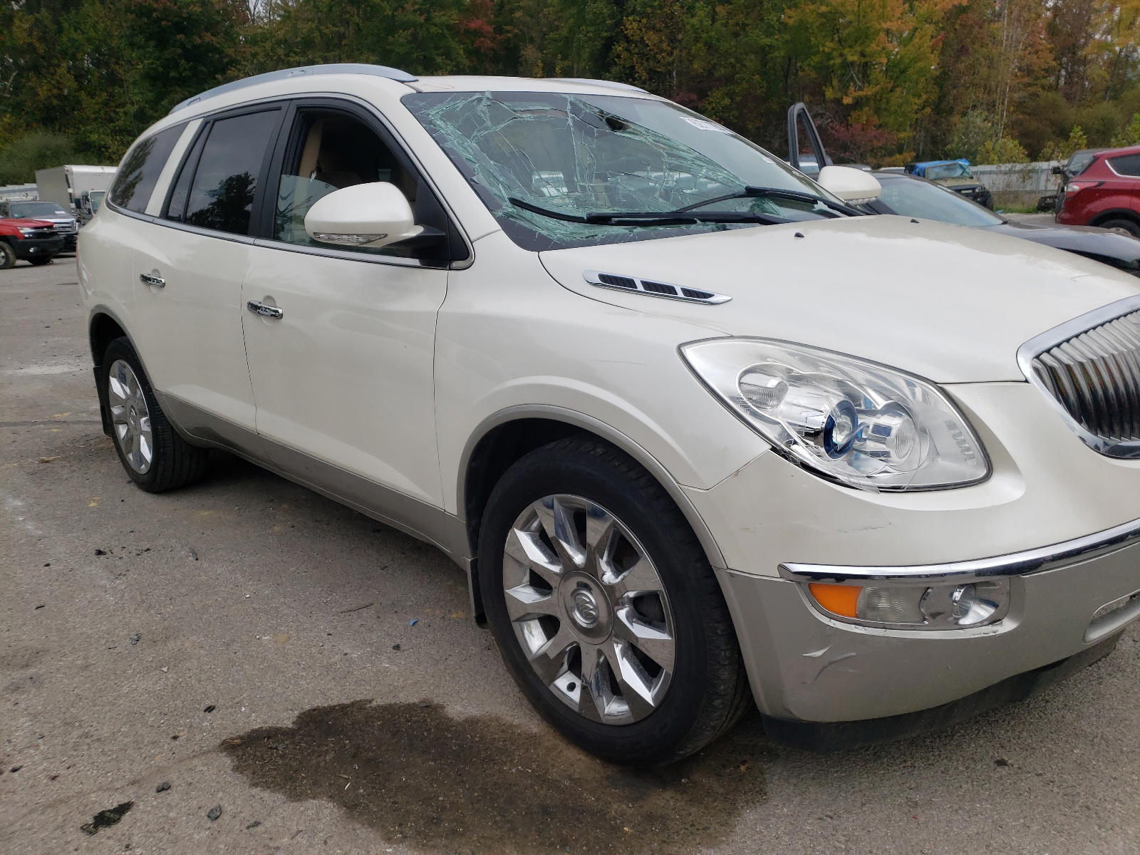 BUICK ENCLAVE 2012 with VIN 5GAKRDED0CJ225813 - Photo from auction