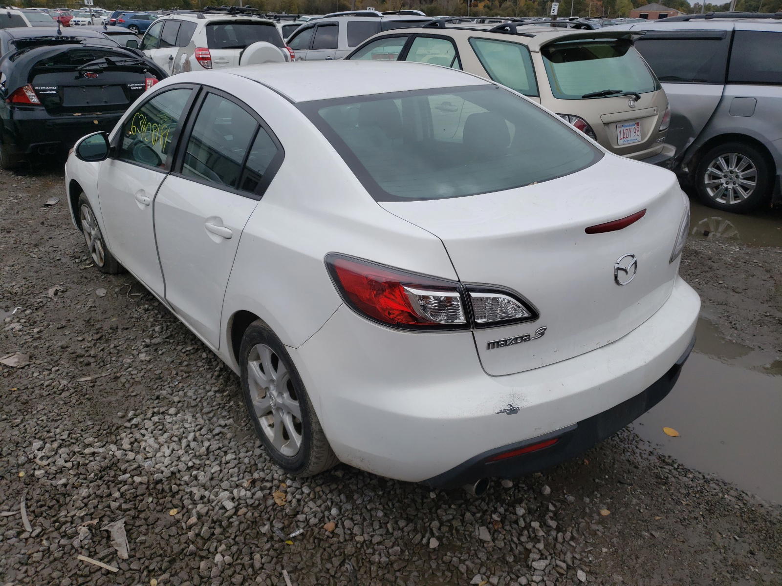 Photo 3 from auction – 2011 MAZDA 3 I with VIN JM1BL1VGXB1436606