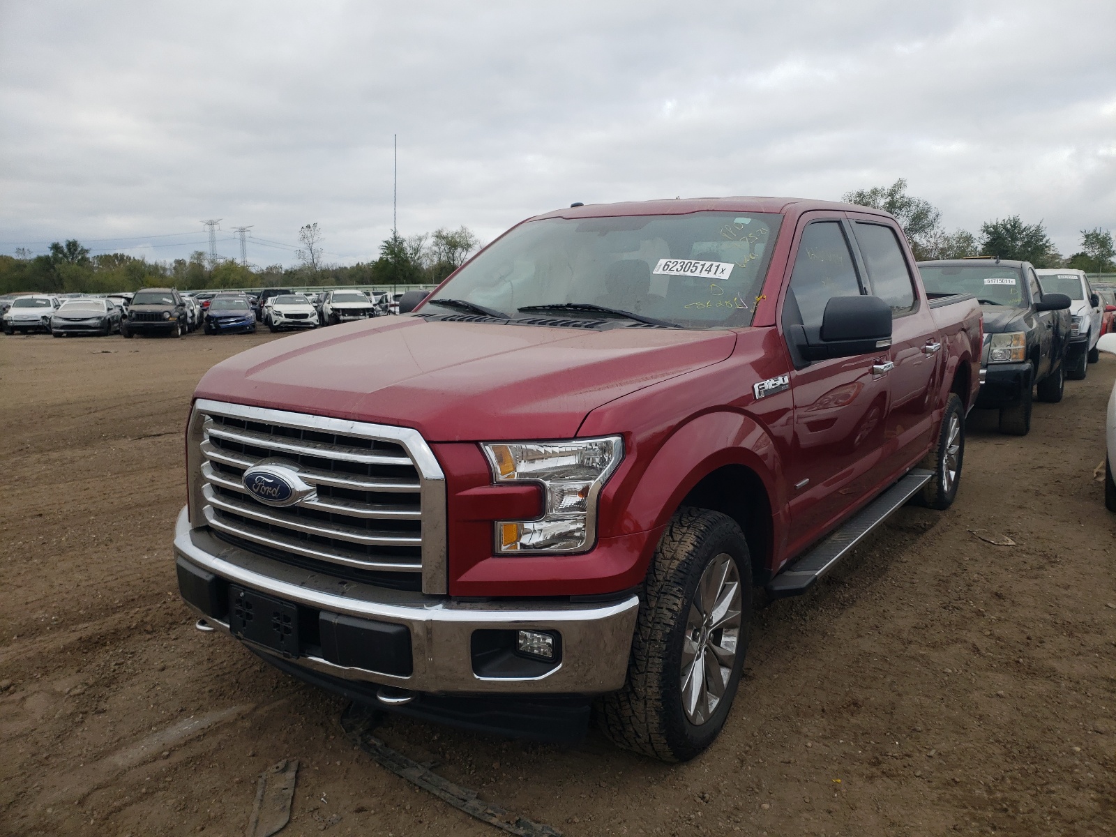 Photo 2 from auction – 2017 FORD F150 SUPER with VIN 1FTEW1EG1HFC86286