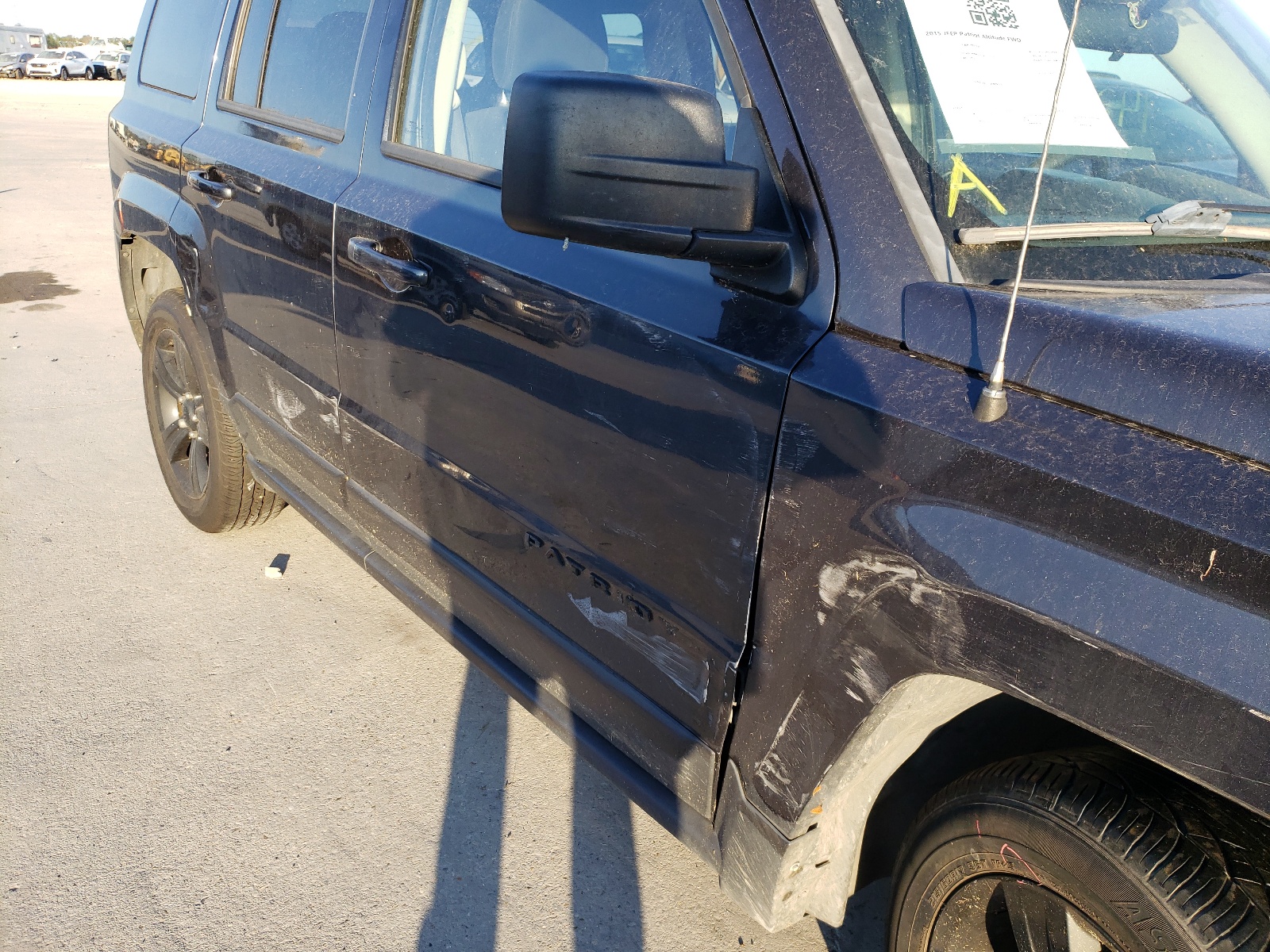 Photo 9 from auction – 2015 JEEP PATRIOT SP with VIN 1C4NJPBA2FD372152