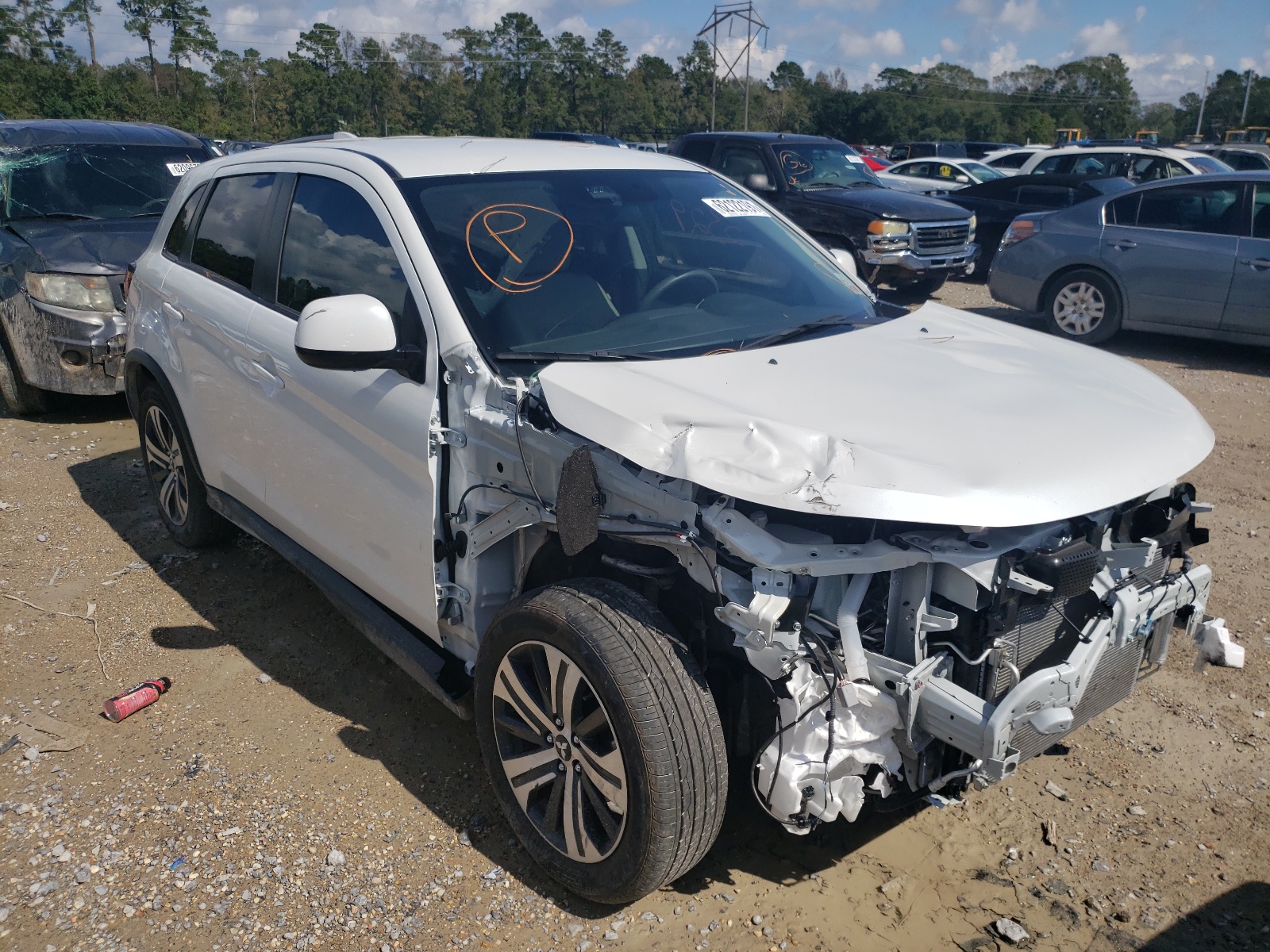 Photo 1 from auction – 2021 MITSUBISHI OUTLANDER with VIN JA4APUAU5MU021055