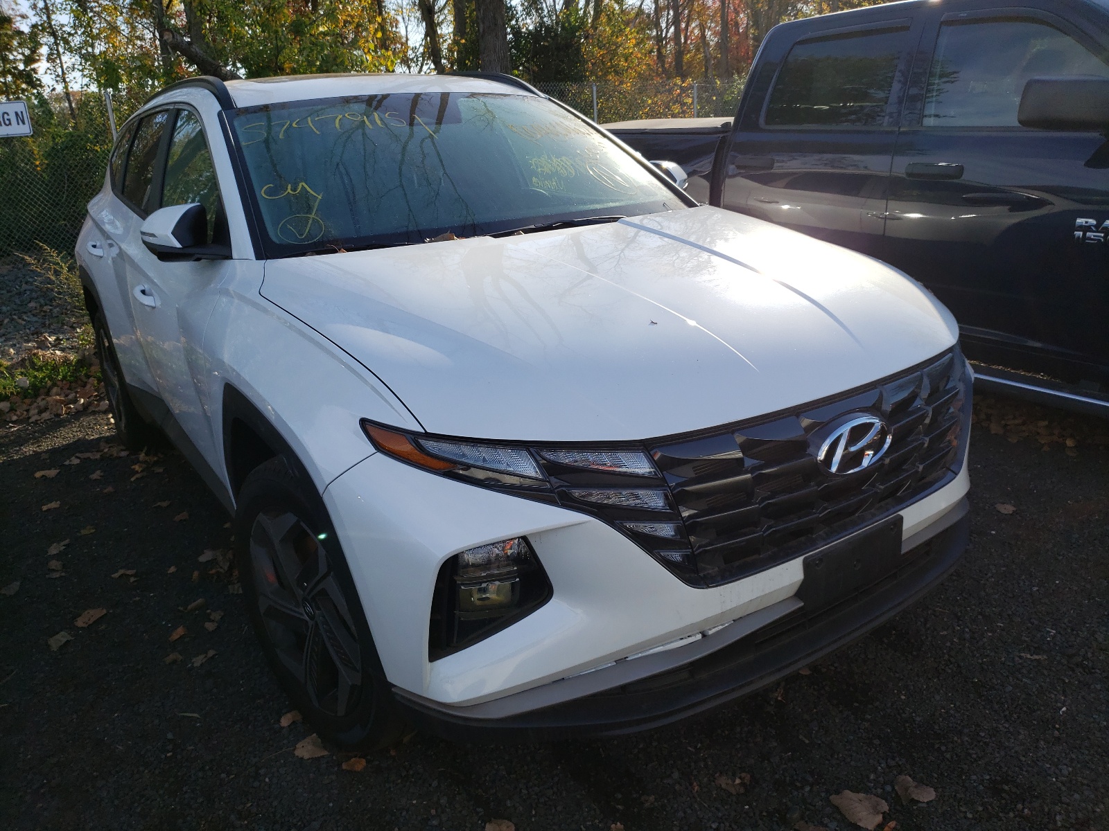 Photo 1 from auction – 2022 HYUNDAI TUCSON SEL with VIN 5NMJFCAE4NH010083