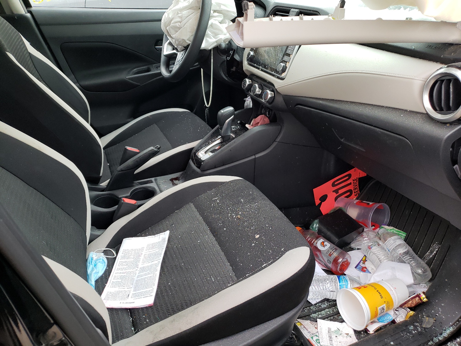 Photo 5 from auction – 2021 NISSAN VERSA SV with VIN 3N1CN8EV6ML837154