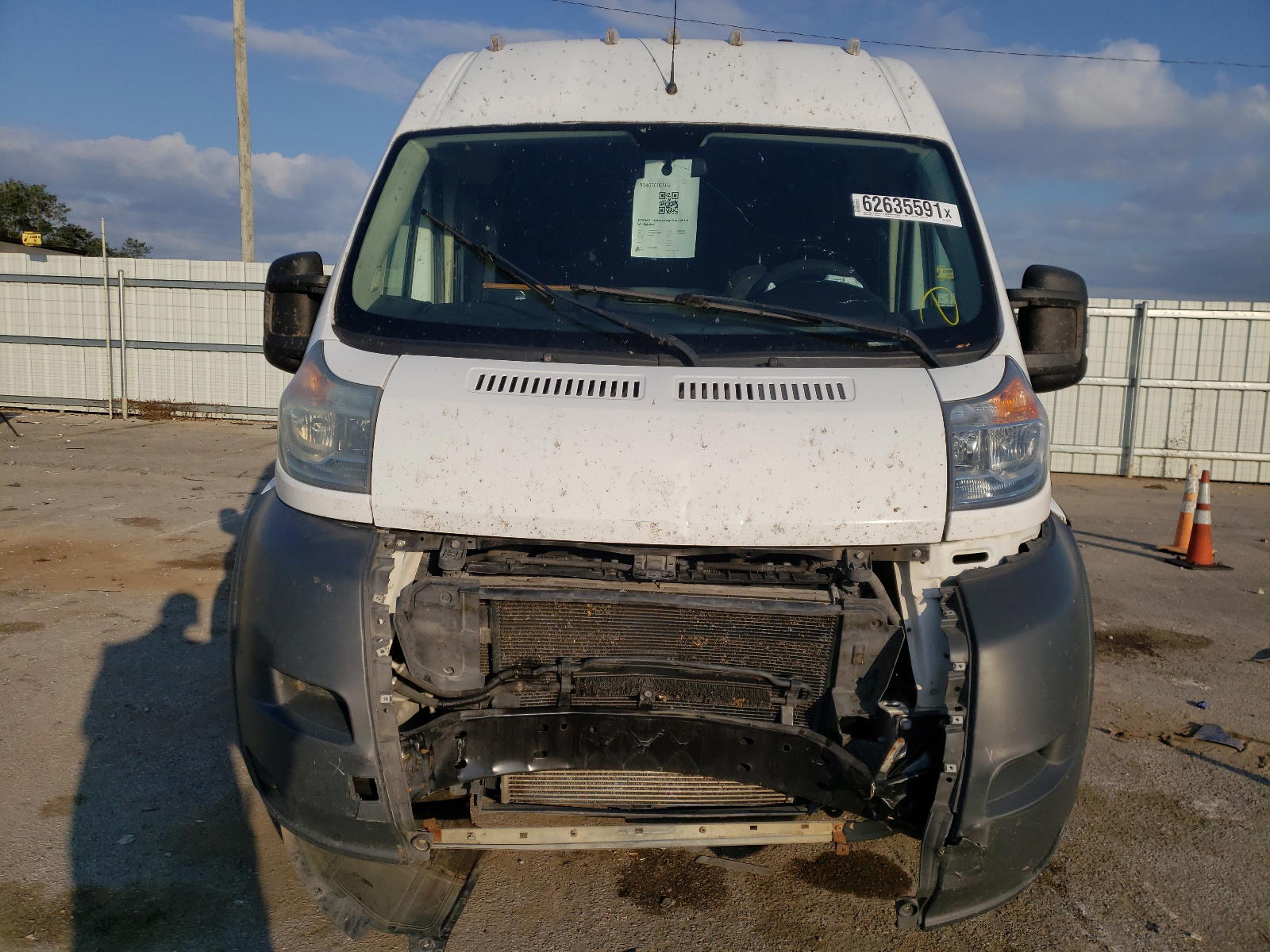 Photo 9 from auction – 2015 RAM PROMASTER with VIN 3C6TRVDG9FE501869