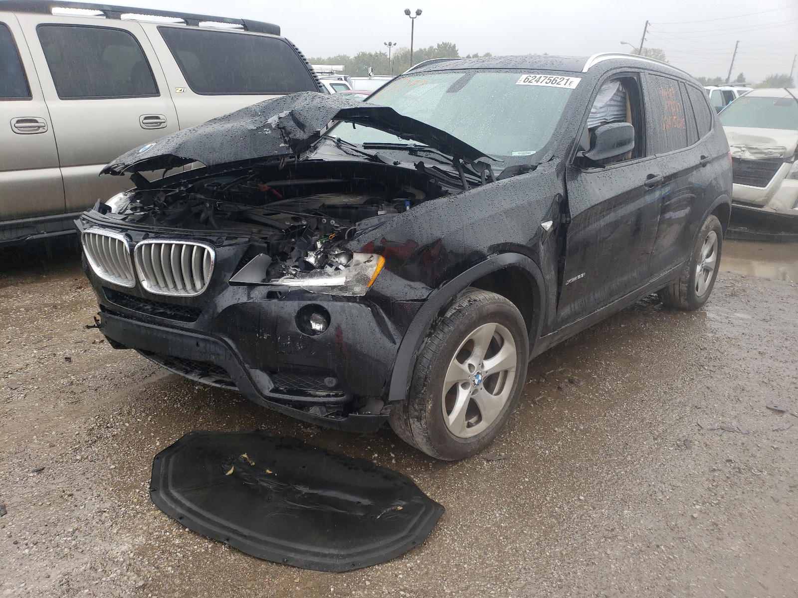 Photo 2 from auction – 2011 BMW X3 XDRIVE2 with VIN 5UXWX5C50BL701955