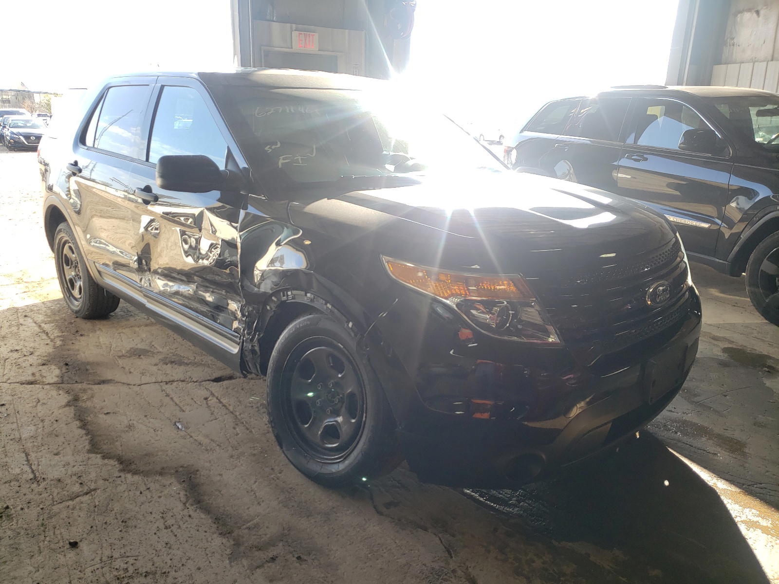 FORD EXPLORER P 2013 with VIN 1FM5K8AR2DGC63062 - Photo from auction