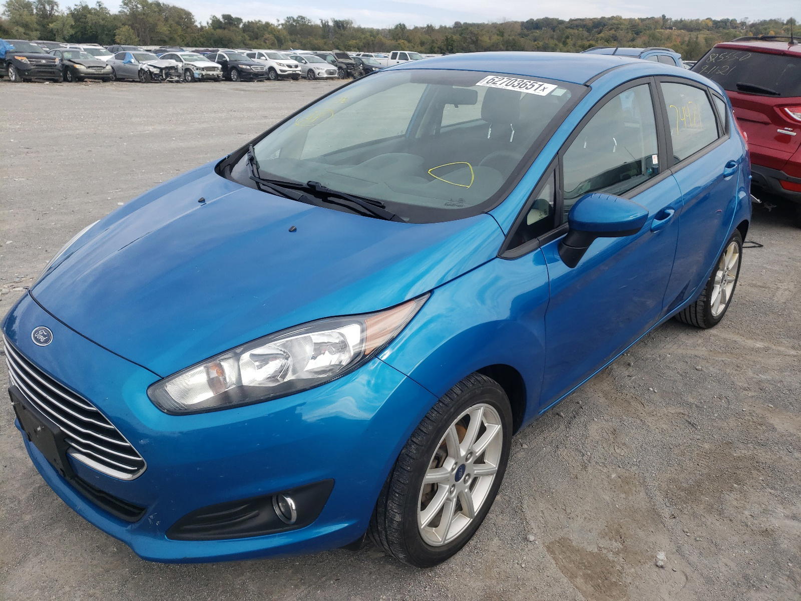Photo 2 from auction – 2017 FORD FIESTA SE with VIN 3FADP4EJ7HM165192