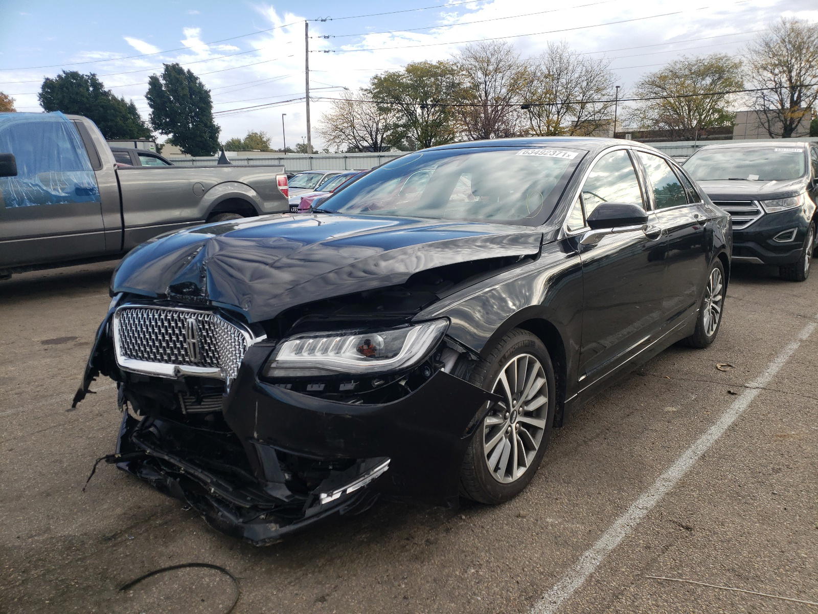 Photo 2 from auction – 2020 LINCOLN MKZ with VIN 3LN6L5A97LR615351