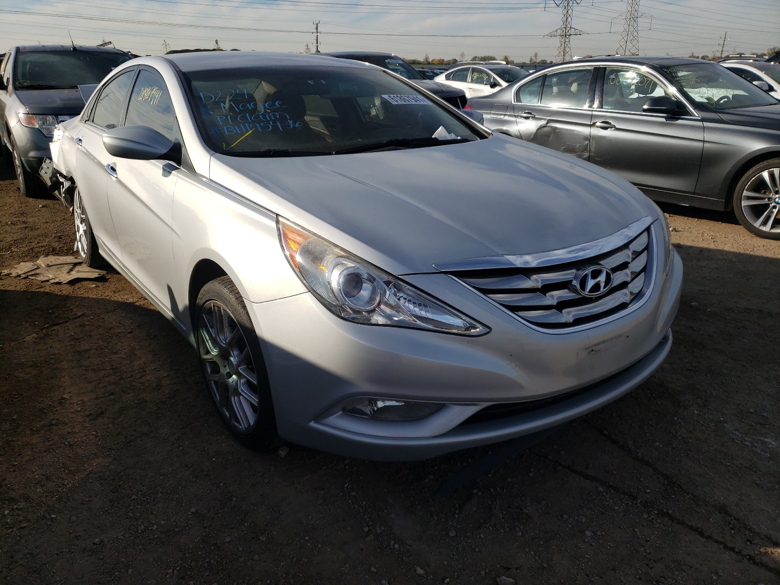 Photo 1 from auction – 2011 HYUNDAI SONATA SE with VIN 5NPEC4AB8BH195436