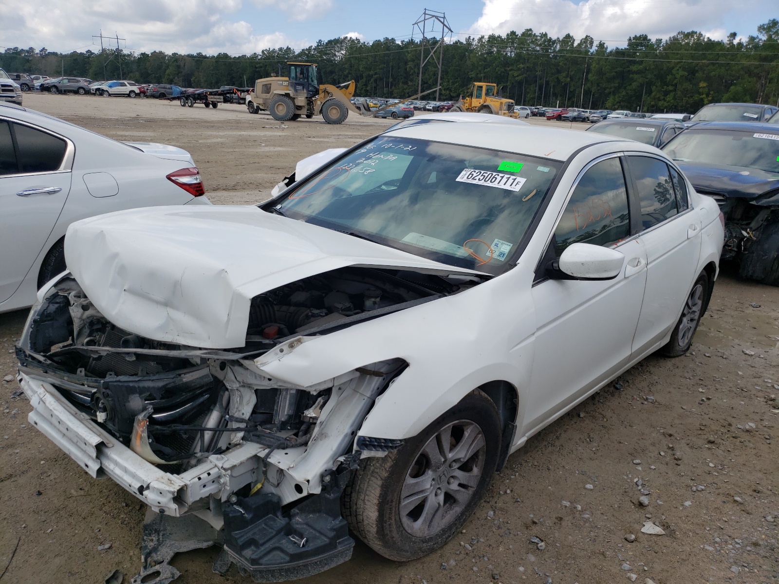Photo 2 from auction – 2012 HONDA ACCORD SE with VIN 1HGCP2F65CA133658
