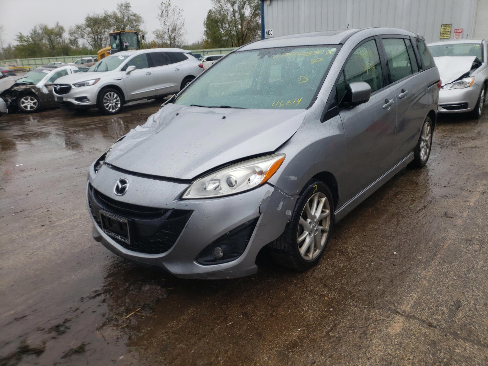 Photo 2 from auction – 2012 MAZDA 5 with VIN JM1CW2DL7C0116814