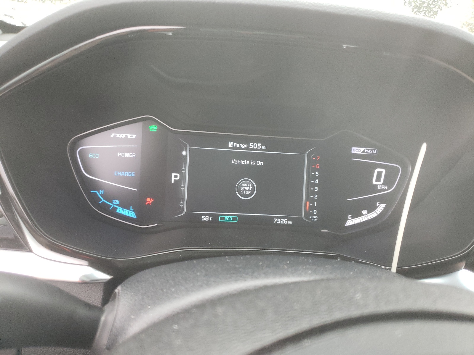 Photo 8 from auction – 2021 KIA NIRO TOURI with VIN KNDCC3LC3M5462637