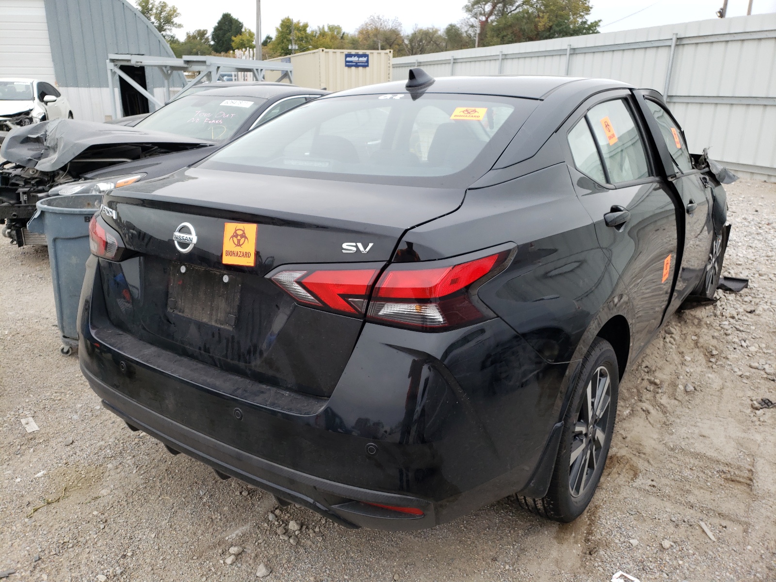 Photo 4 from auction – 2021 NISSAN VERSA SV with VIN 3N1CN8EV6ML837154