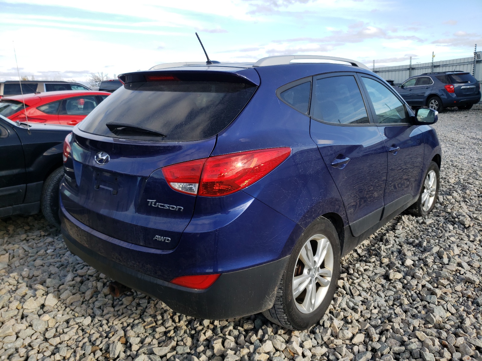 Photo 4 from auction – 2013 HYUNDAI TUCSON GLS with VIN KM8JUCAC6DU634569