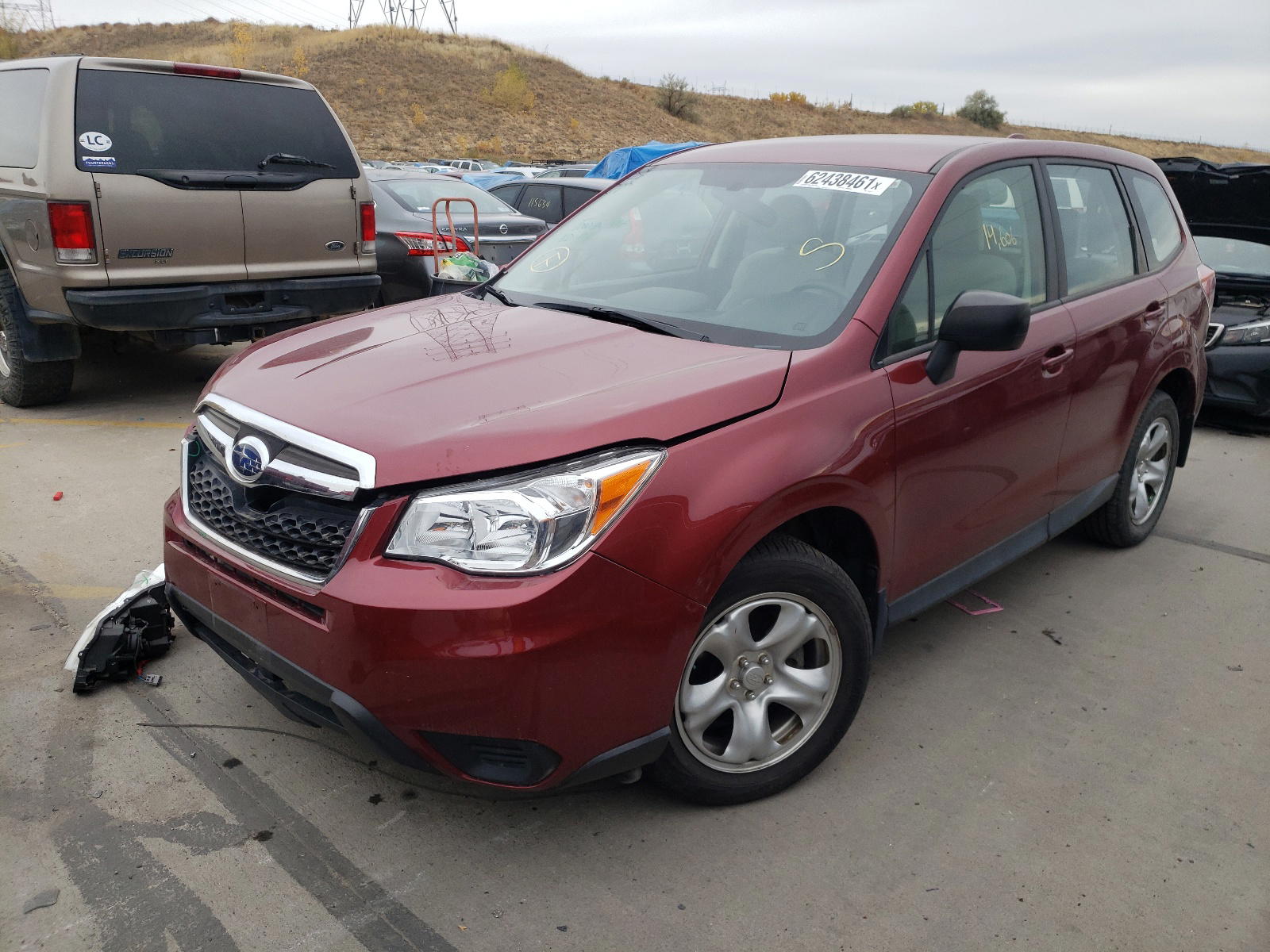 Photo 2 from auction – 2016 SUBARU FORESTER 2 with VIN JF2SJAAC0GH519731
