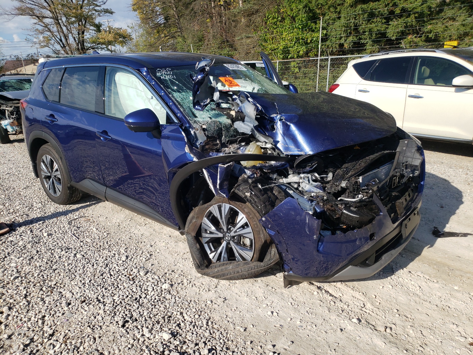 Photo 1 from auction – 2021 NISSAN ROGUE SV with VIN JN8AT3BB2MW201210