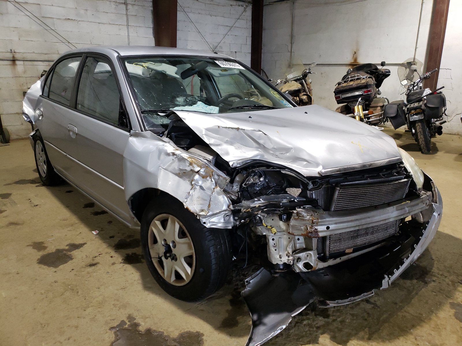 Photo 1 from auction – 2003 HONDA CIVIC LX with VIN 2HGES16543H607464