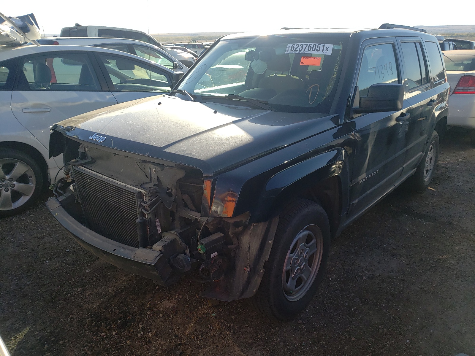 Photo 2 from auction – 2017 JEEP PATRIOT SP with VIN 1C4NJRBB2HD196470