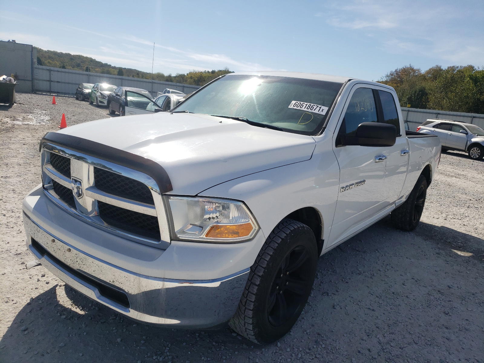 Photo 2 from auction – 2012 DODGE RAM 1500 S with VIN 1C6RD7GP6CS265612