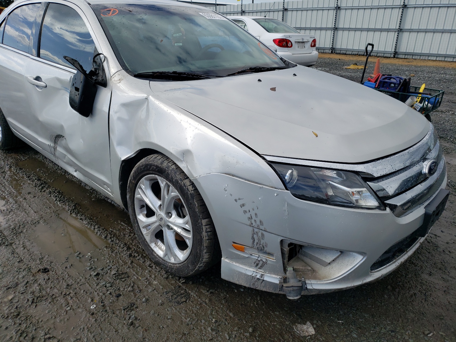 Photo 9 from auction – 2012 FORD FUSION SE with VIN 3FAHP0HA3CR371823