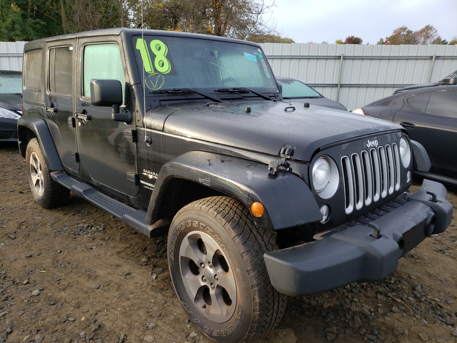 Photo 1 from auction – 2018 JEEP WRANGLER with VIN 1C4BJWEG2JL829957