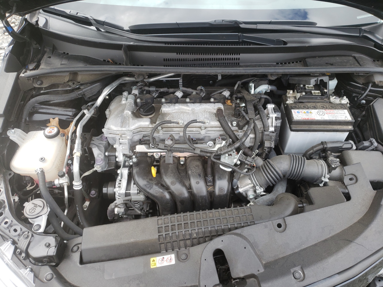 Photo 7 from auction – 2021 TOYOTA COROLLA LE with VIN JTDVPMAE7MJ119604