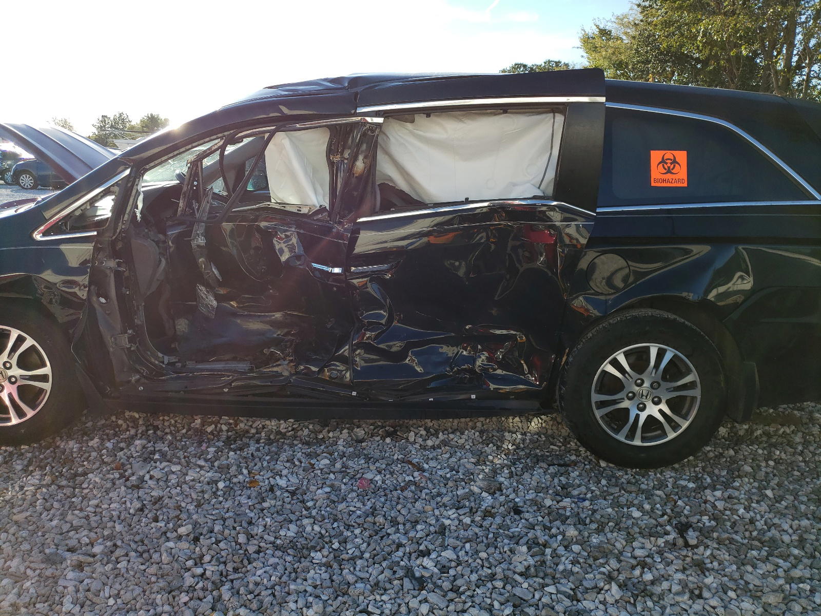 Photo 9 from auction – 2012 HONDA ODYSSEY EX with VIN 5FNRL5H63CB095955