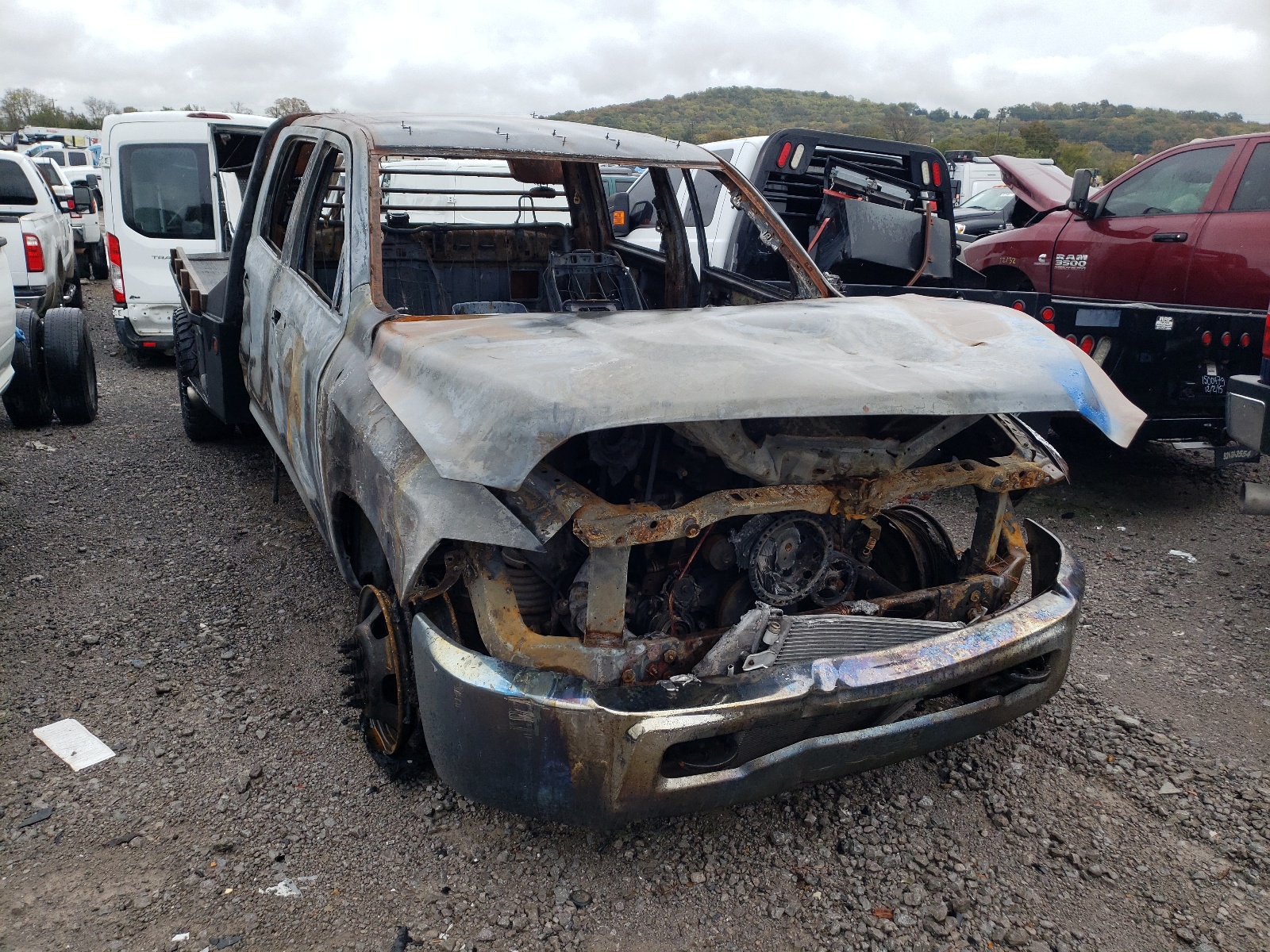 DODGE RAM 3500 S 2011 with VIN 3D6WZ4CL0BG617761 - Photo from auction