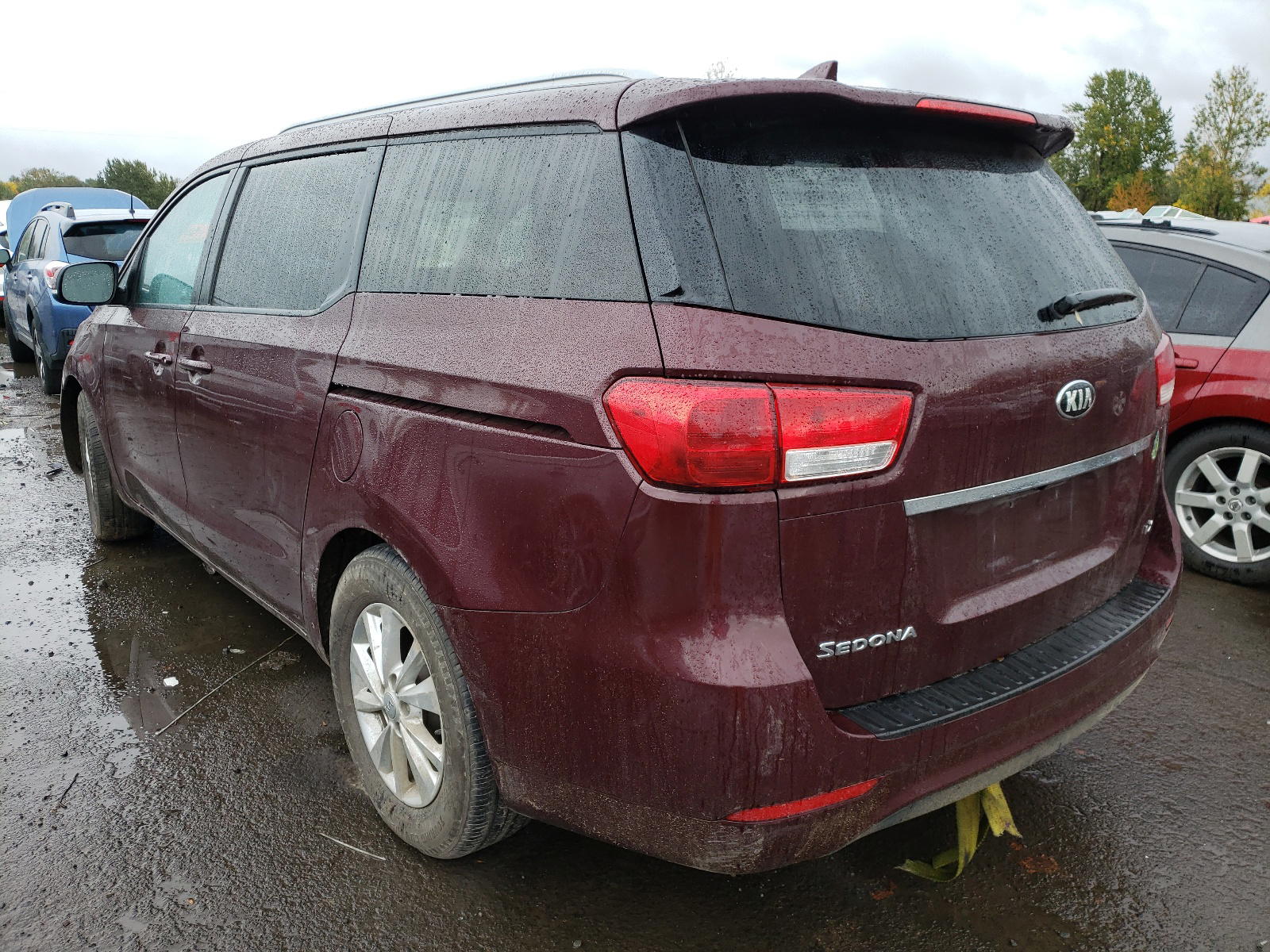 Photo 3 from auction – 2015 KIA SEDONA LX with VIN KNDMB5C19F6072818
