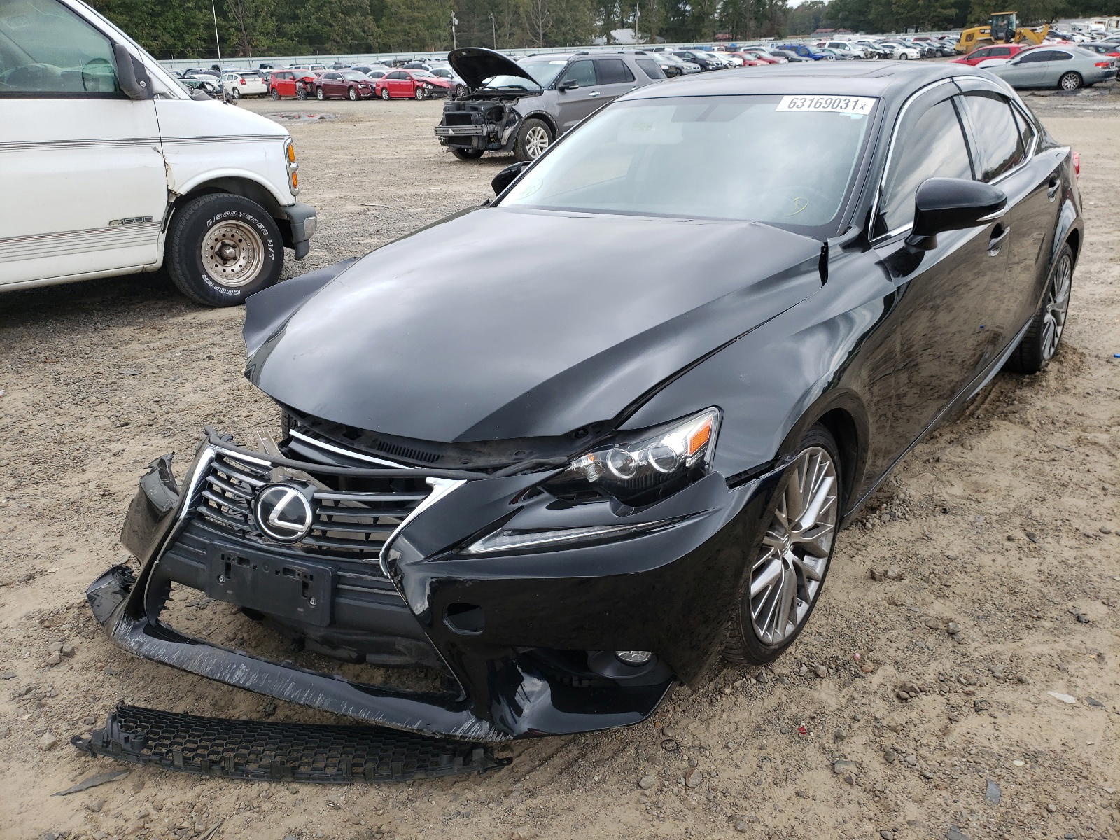 Photo 2 from auction – 2015 LEXUS IS 250 with VIN JTHBF1D23F5076542