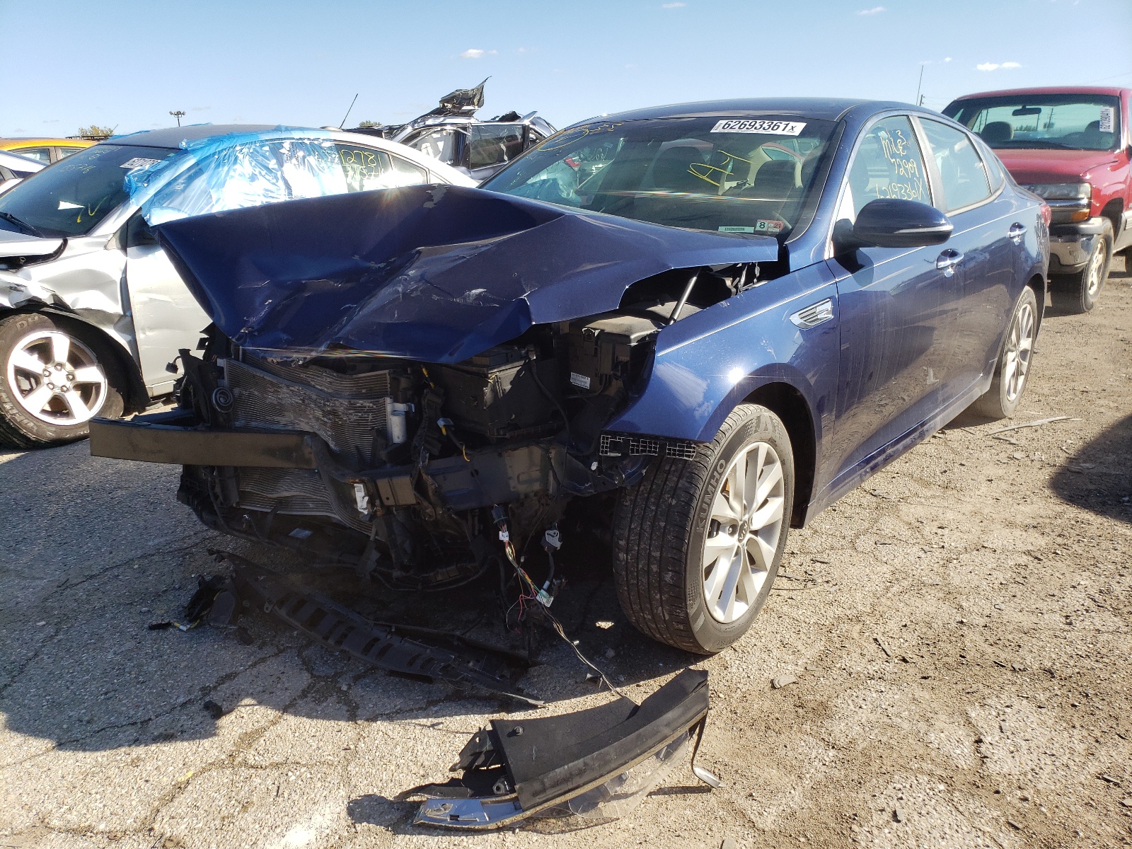 Photo 2 from auction – 2018 KIA OPTIMA with VIN 5XXGT4L34JG274062