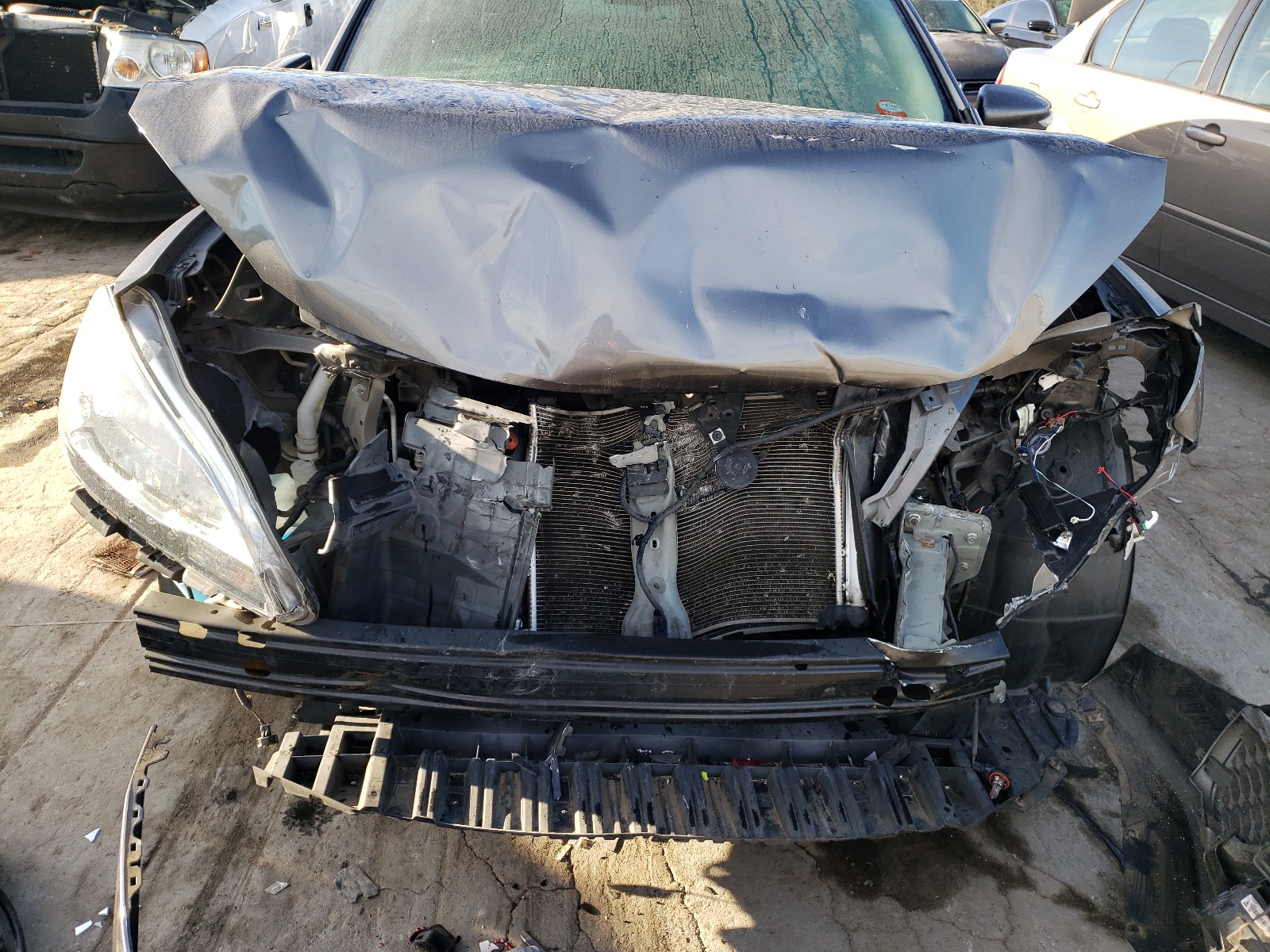Photo 7 from auction – 2015 NISSAN SENTRA S with VIN 3N1AB7AP8FY243754