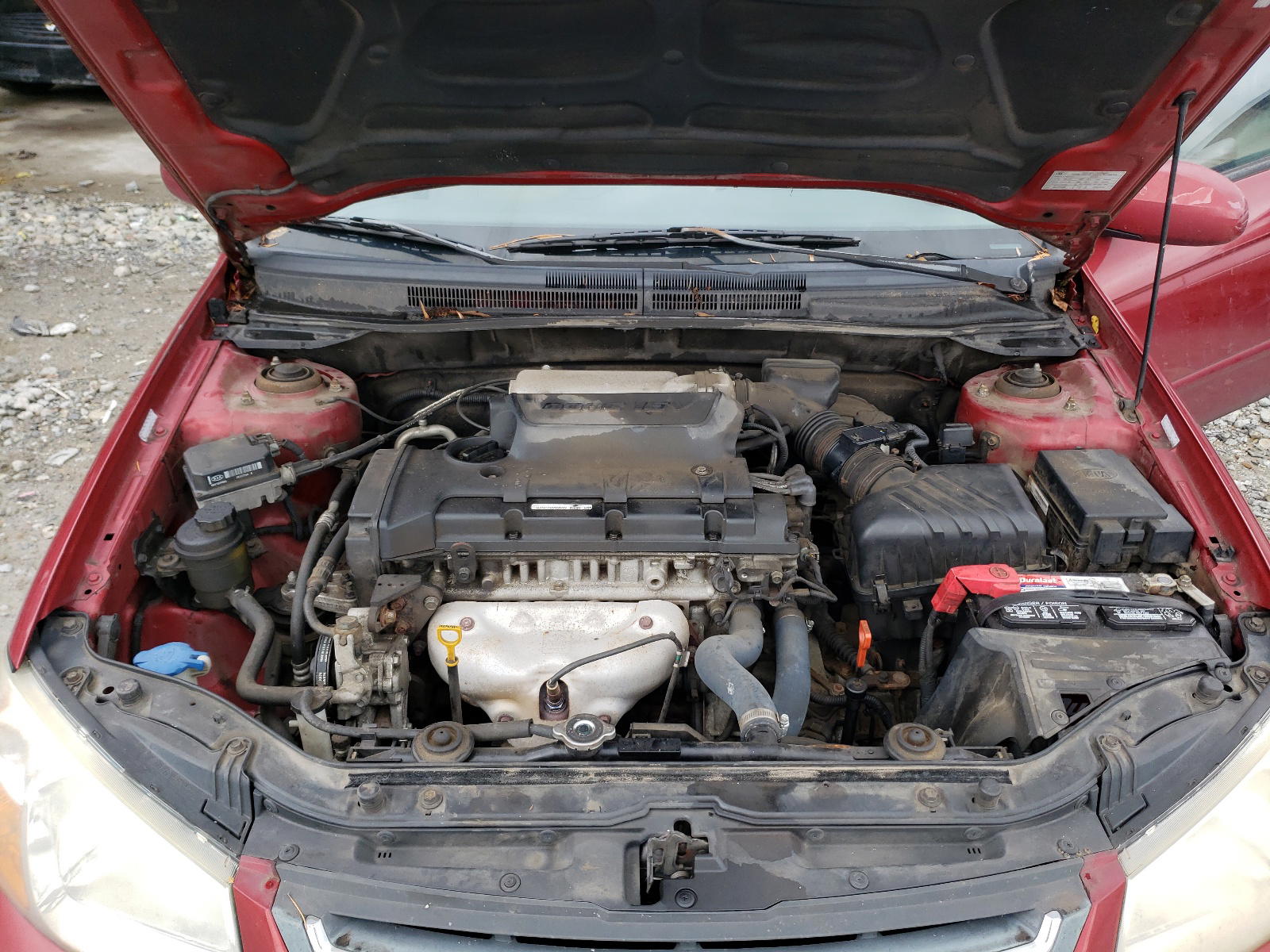 Photo 7 from auction – 2008 KIA SPECTRA EX with VIN KNAFE121785527665