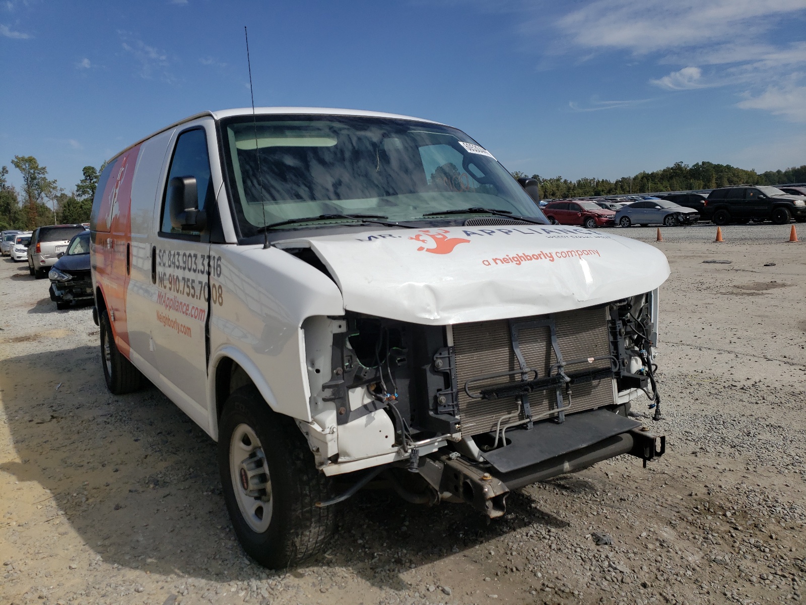 Photo 9 from auction – 2017 GMC SAVANA G25 with VIN 1GTW7AFF5H1108479