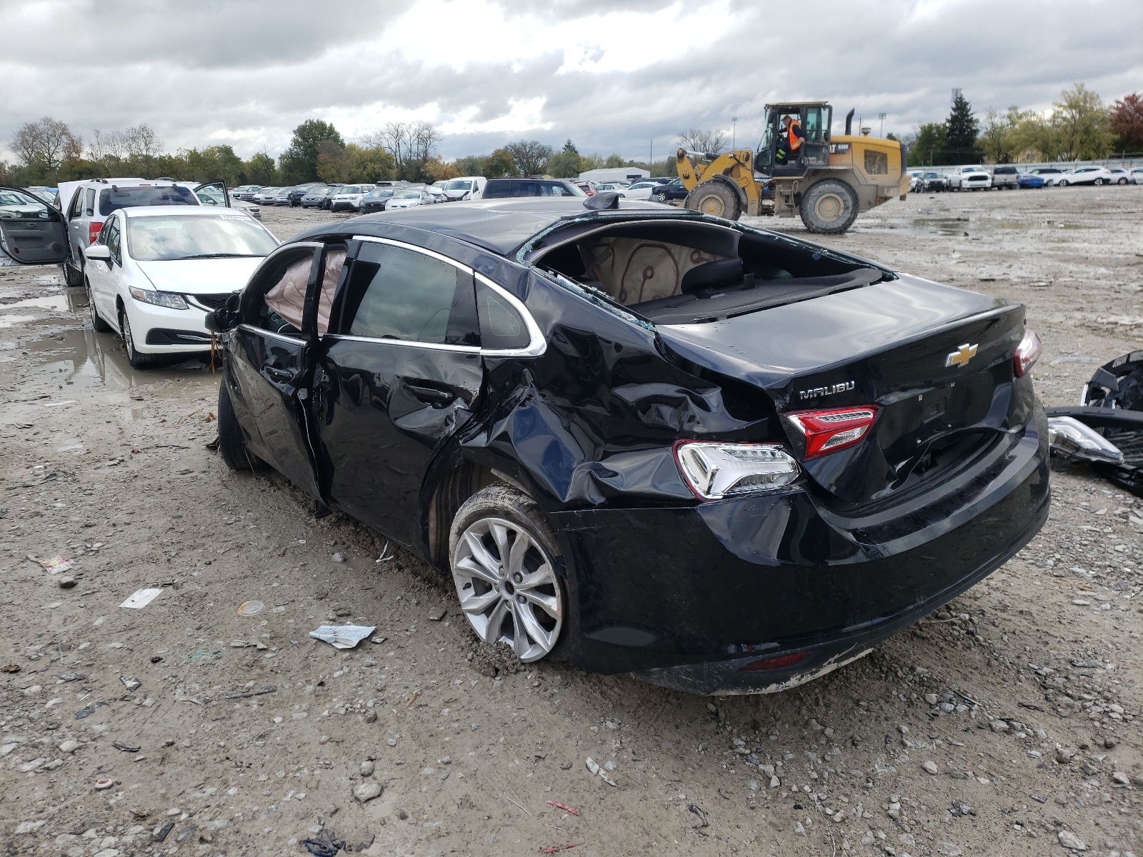 Photo 3 from auction – 2020 CHEVROLET MALIBU LT with VIN 1G1ZD5ST6LF024037