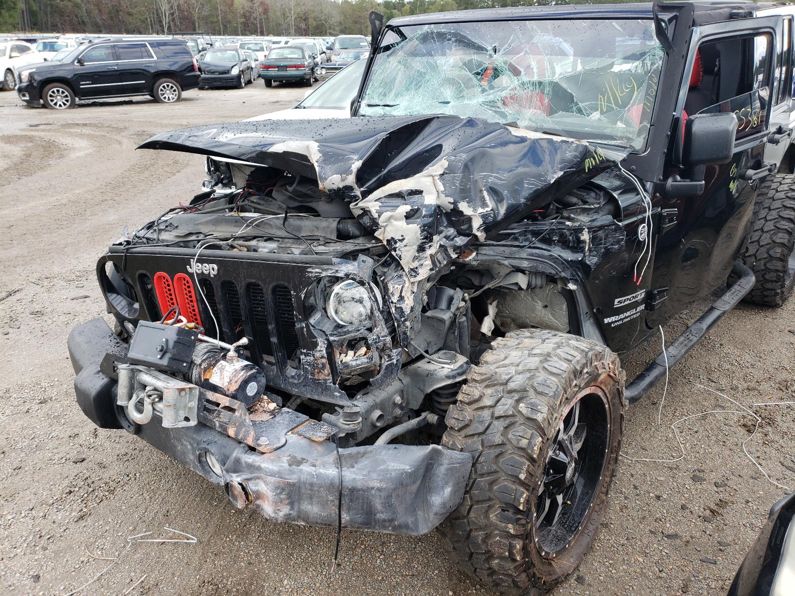 Photo 9 from auction – 2015 JEEP WRANGLER U with VIN 1C4BJWDG2FL502841