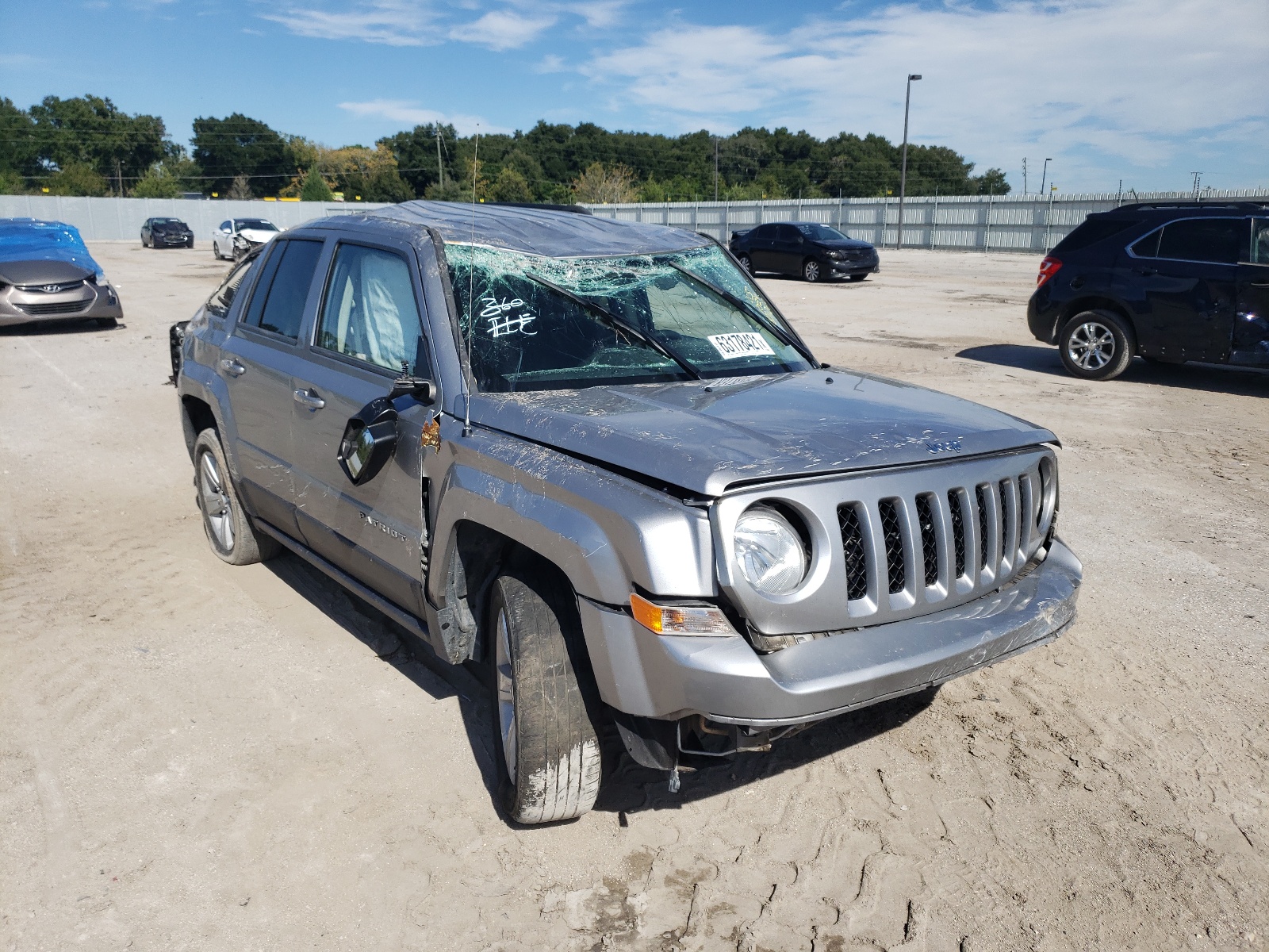 JEEP PATRIOT LA 2016 with VIN 1C4NJPFB4GD811260 - Photo from auction