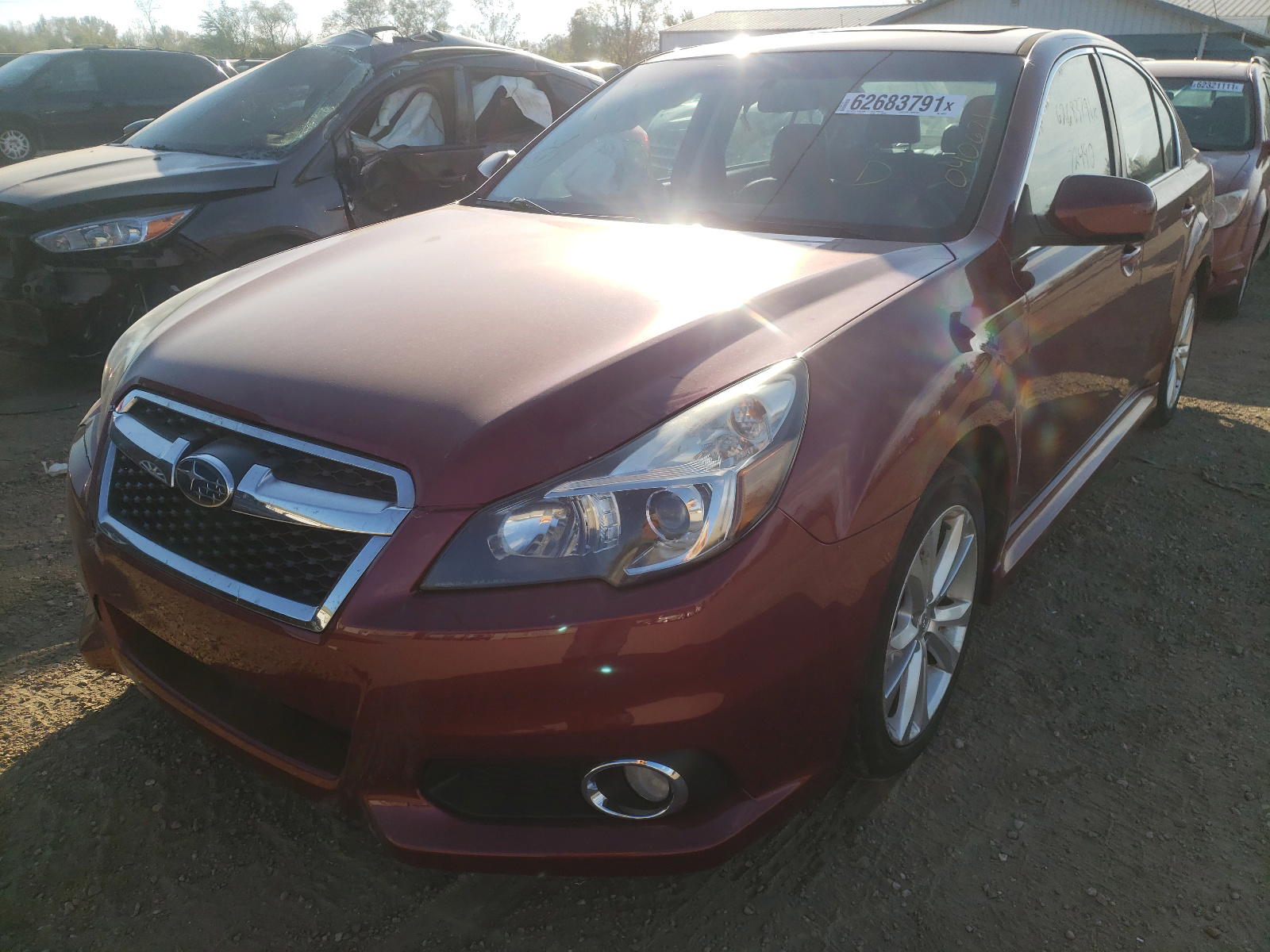 Photo 2 from auction – 2013 SUBARU LEGACY 2.5 with VIN 4S3BMBK65D3040671