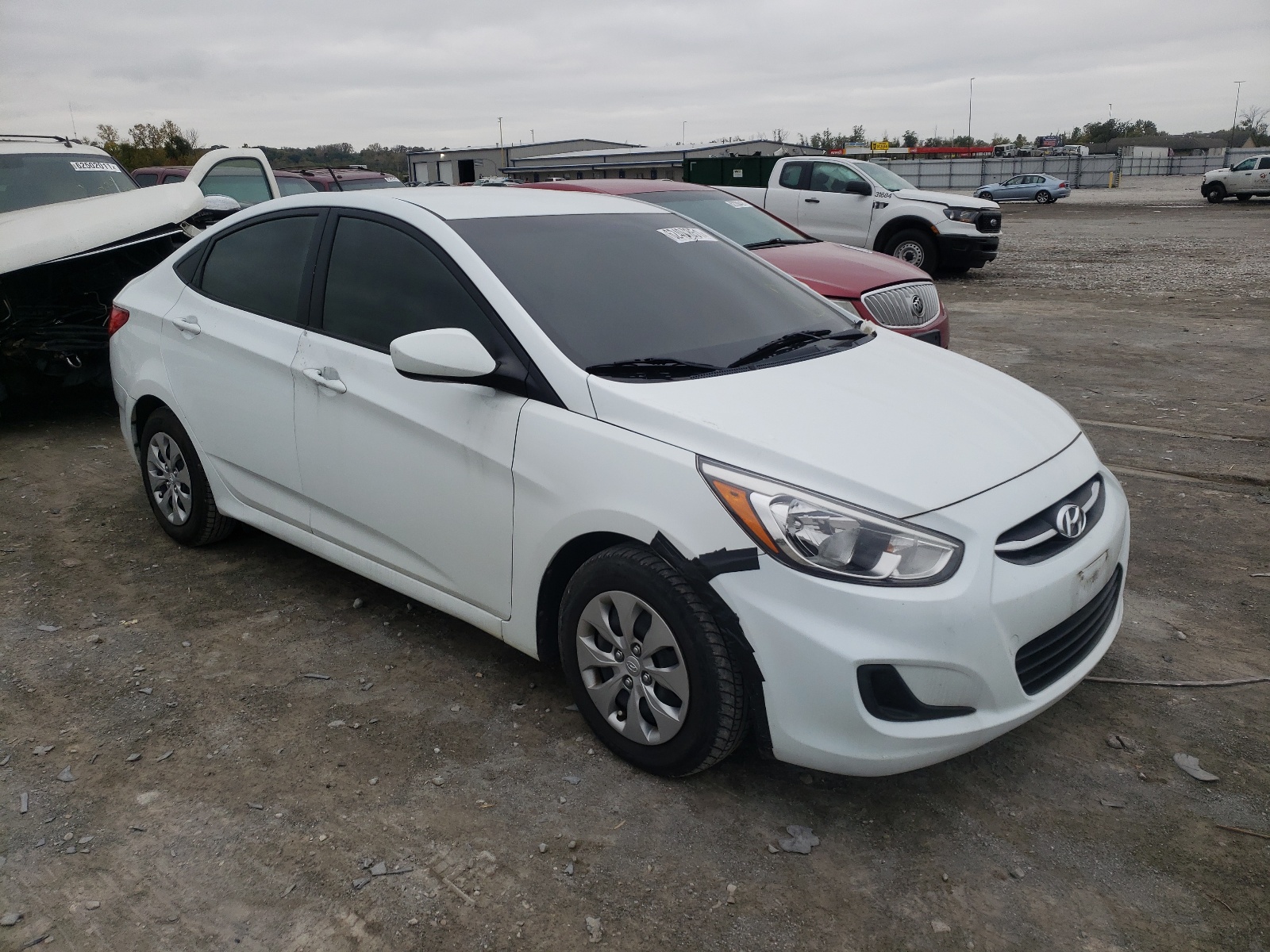 HYUNDAI ACCENT SE 2017 with VIN KMHCT4AE7HU219429 - Photo from auction
