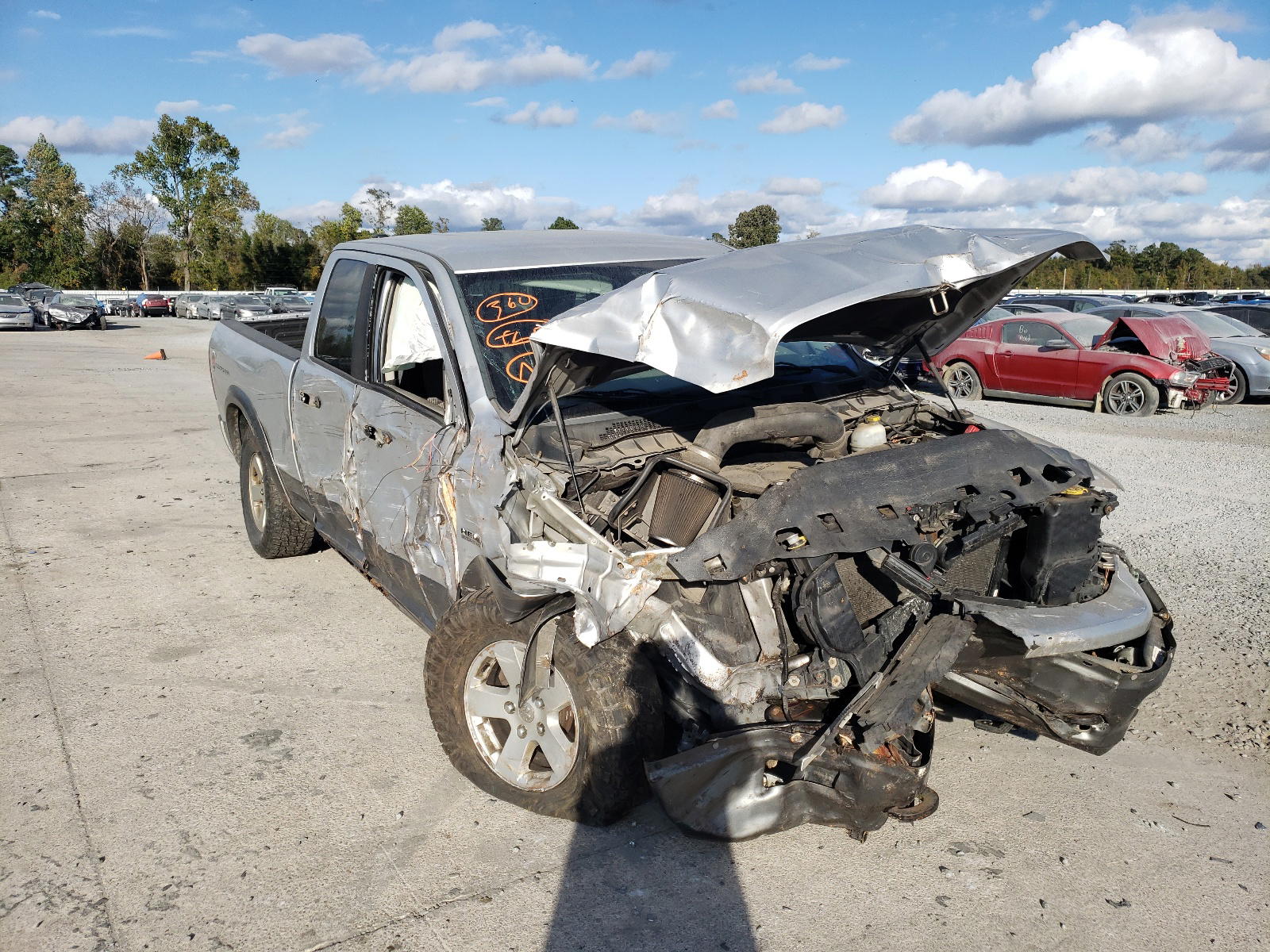 Photo 9 from auction – 2011 DODGE RAM 1500 with VIN 1D7RV1GT9BS577248