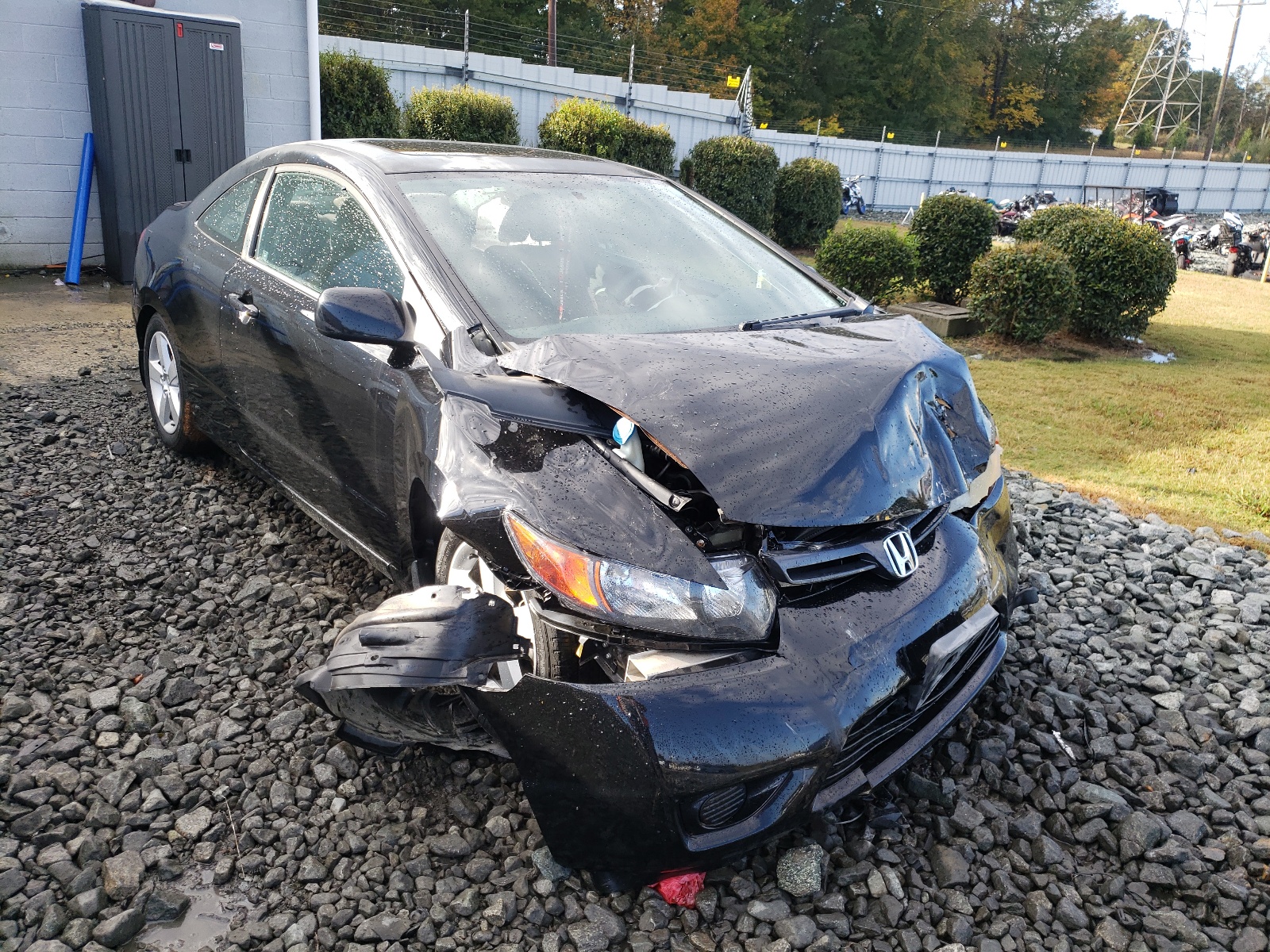 HONDA CIVIC EX 2007 with VIN 2HGFG11847H548350 - Photo from auction