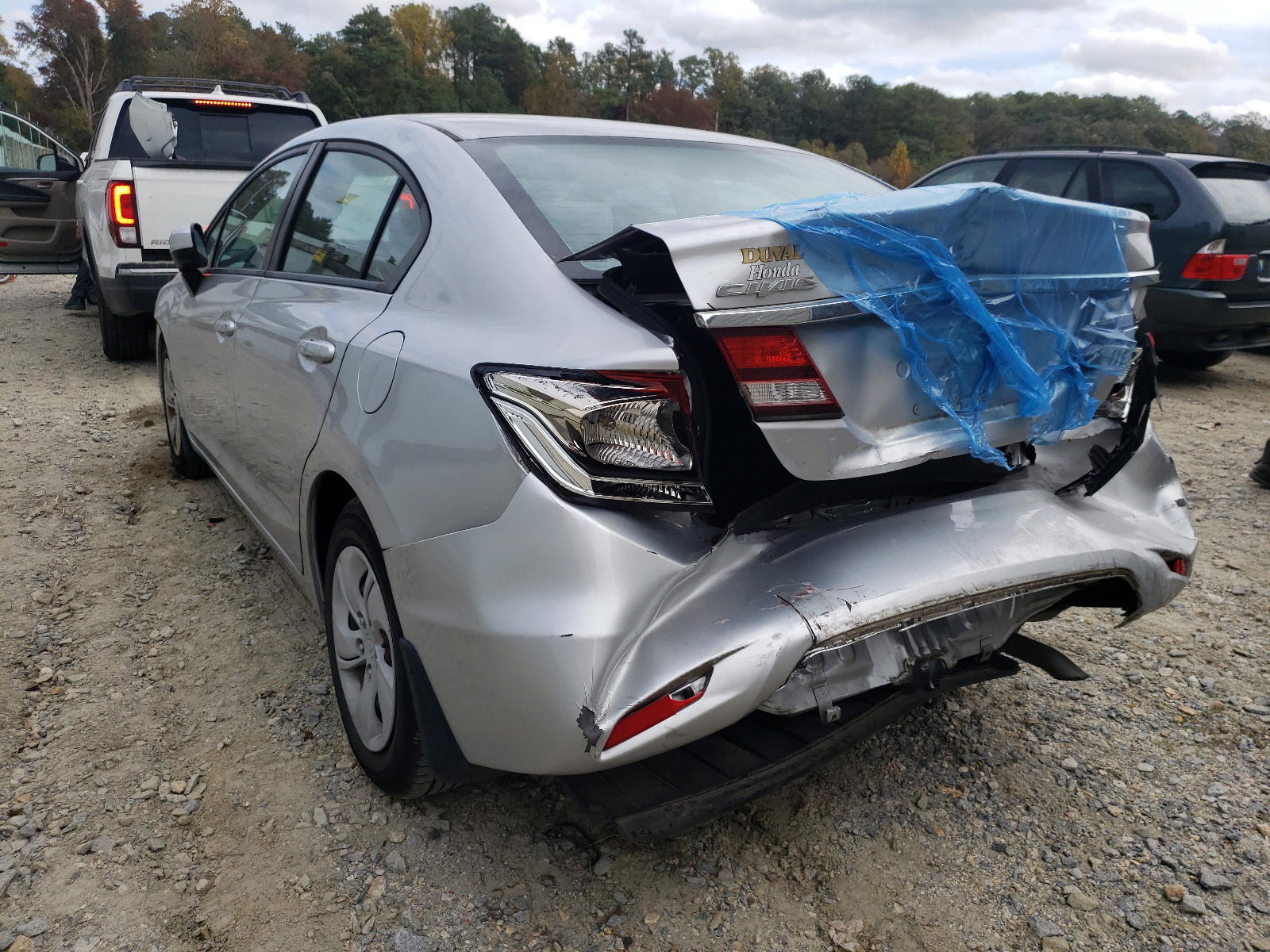 Photo 3 from auction – 2014 HONDA CIVIC LX with VIN 19XFB2F56EE002322