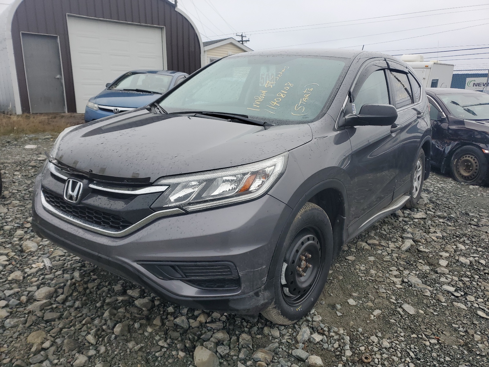 Photo 2 from auction – 2016 HONDA CR-V LX with VIN 2HKRM4H33GH123239