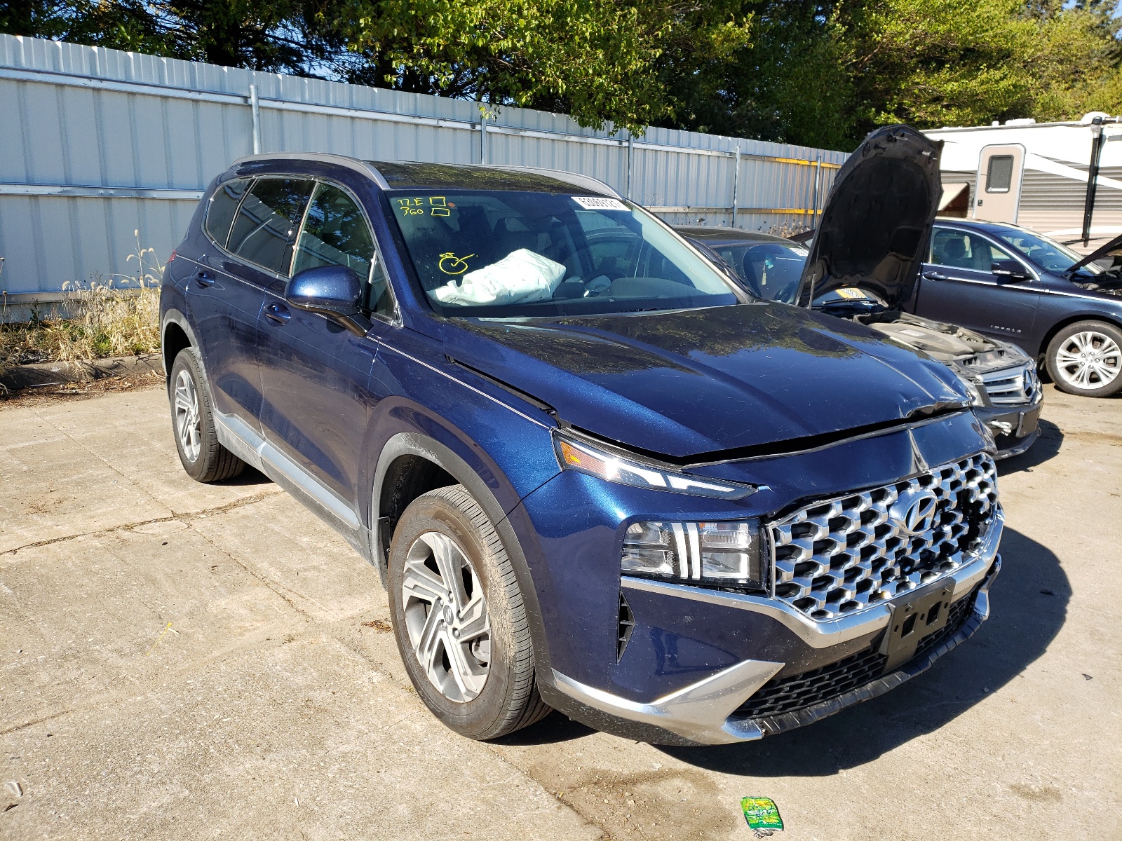 Photo 1 from auction – 2021 HYUNDAI SANTA FE S with VIN 5NMS2DAJ2MH356926