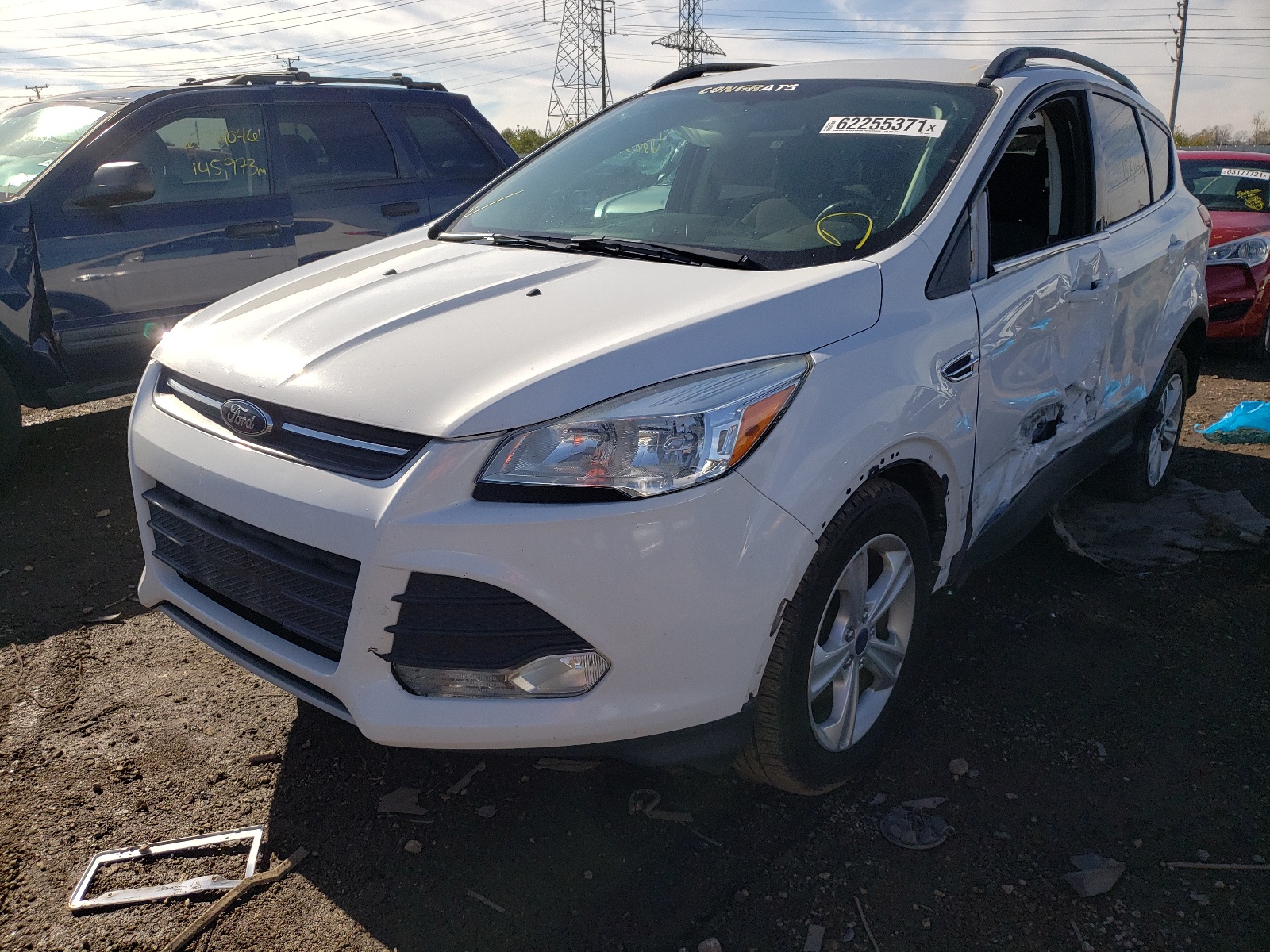 Photo 2 from auction – 2015 FORD ESCAPE SE with VIN 1FMCU9GX2FUA82805