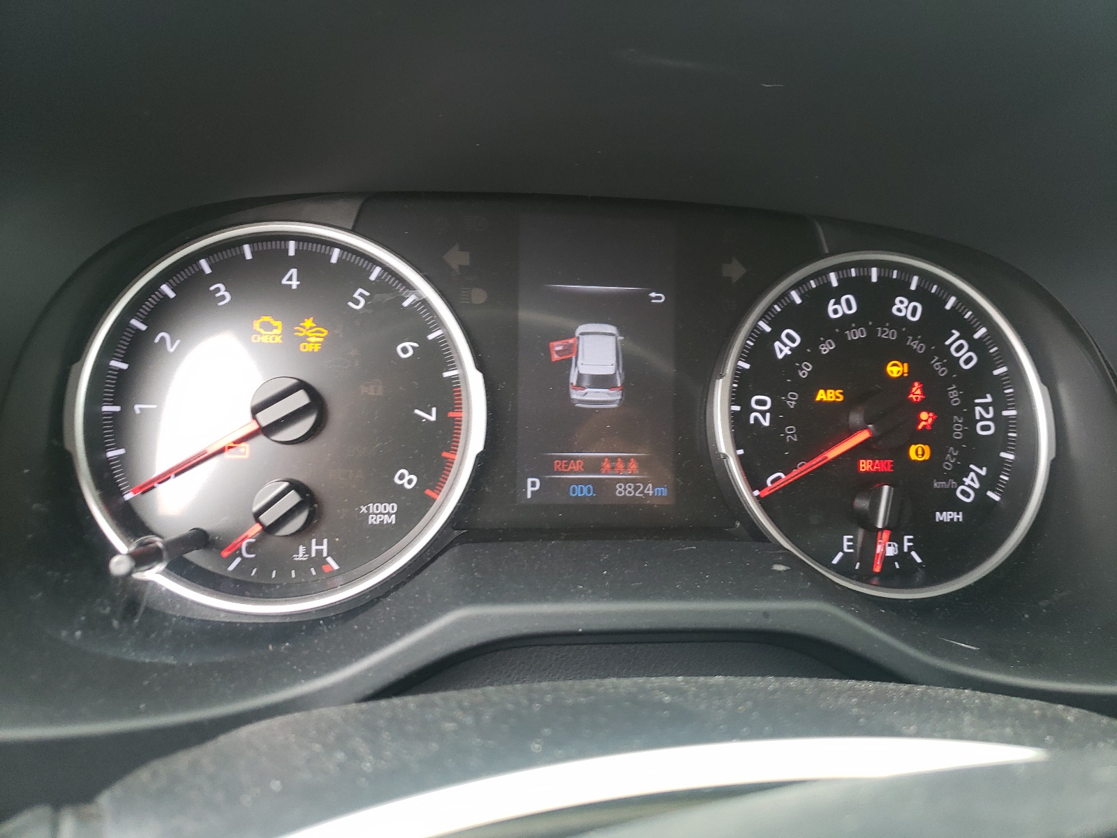 Photo 8 from auction – 2021 TOYOTA RAV4 LE with VIN 2T3H1RFV3MC106839