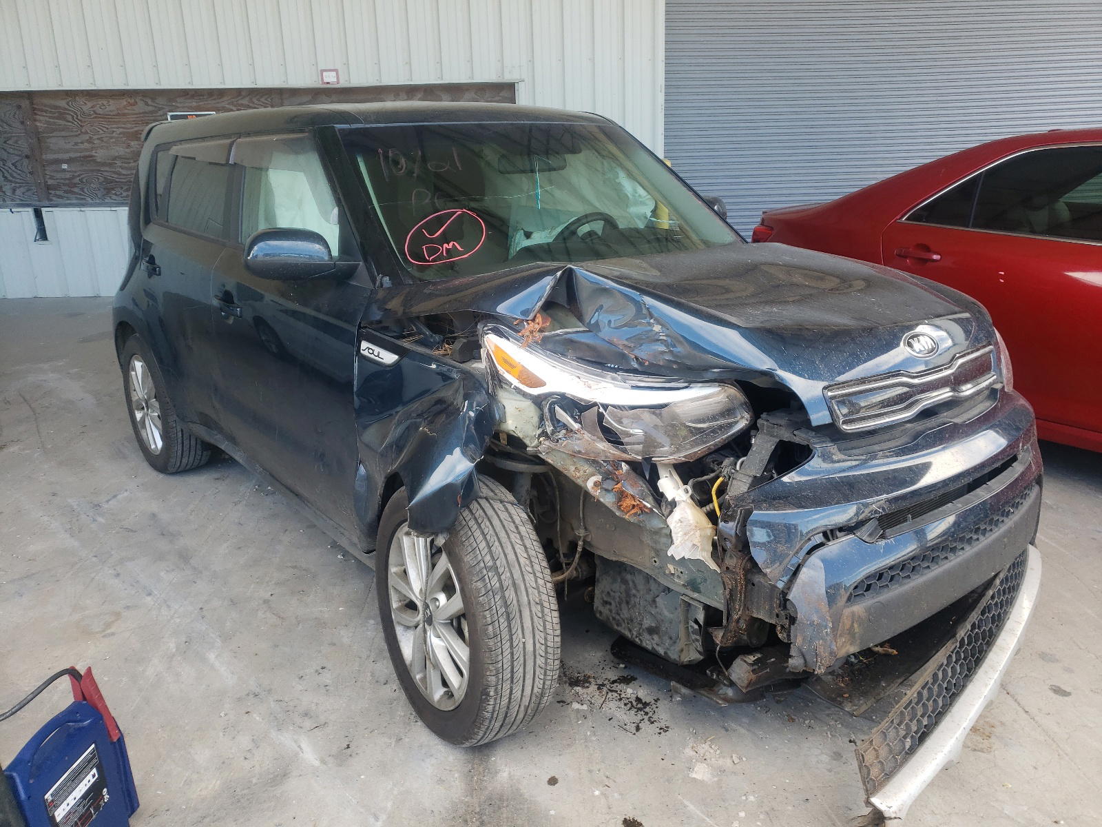 KIA SOUL + 2018 with VIN KNDJP3A52J7582672 - Photo from auction