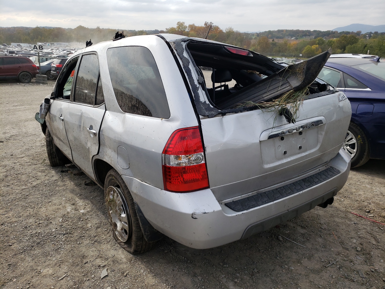 Photo 3 from auction – 2001 ACURA MDX with VIN 2HNYD18291H516738