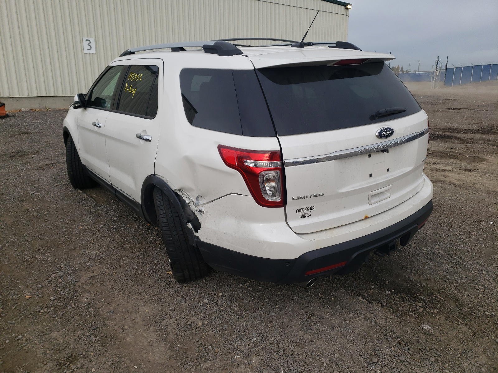 Photo 3 from auction – 2013 FORD EXPLORER L with VIN 1FM5K8F82DGA02692